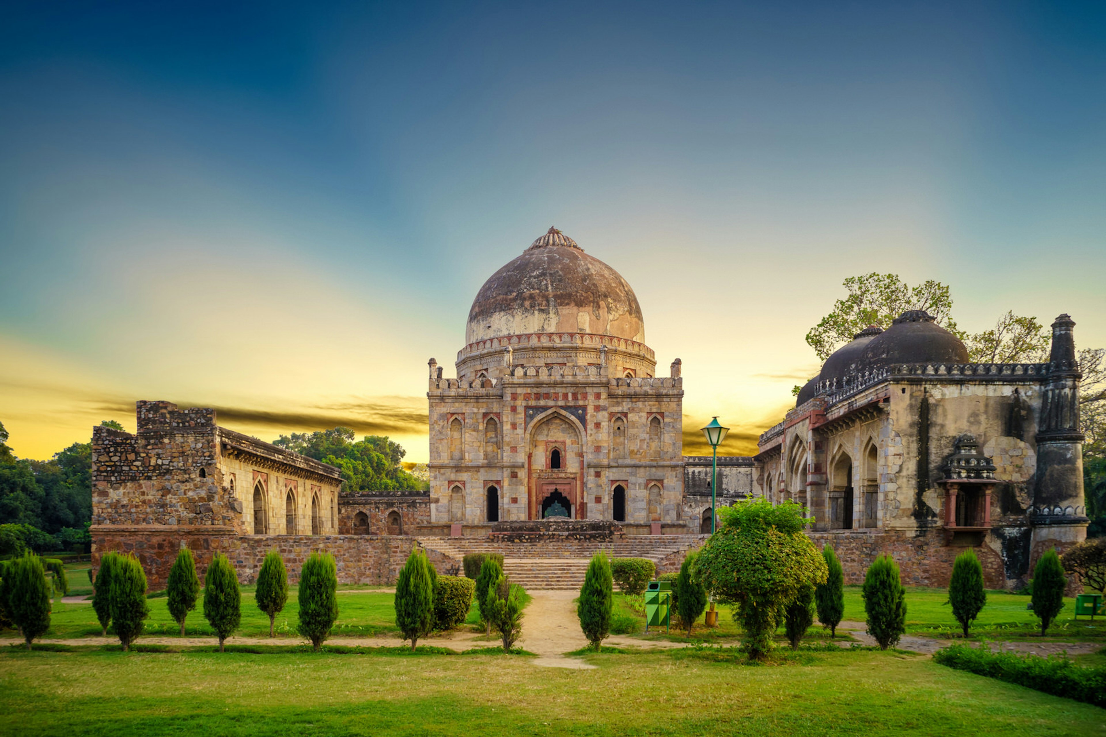 Baba Gumbad dome in the Lodi Garden