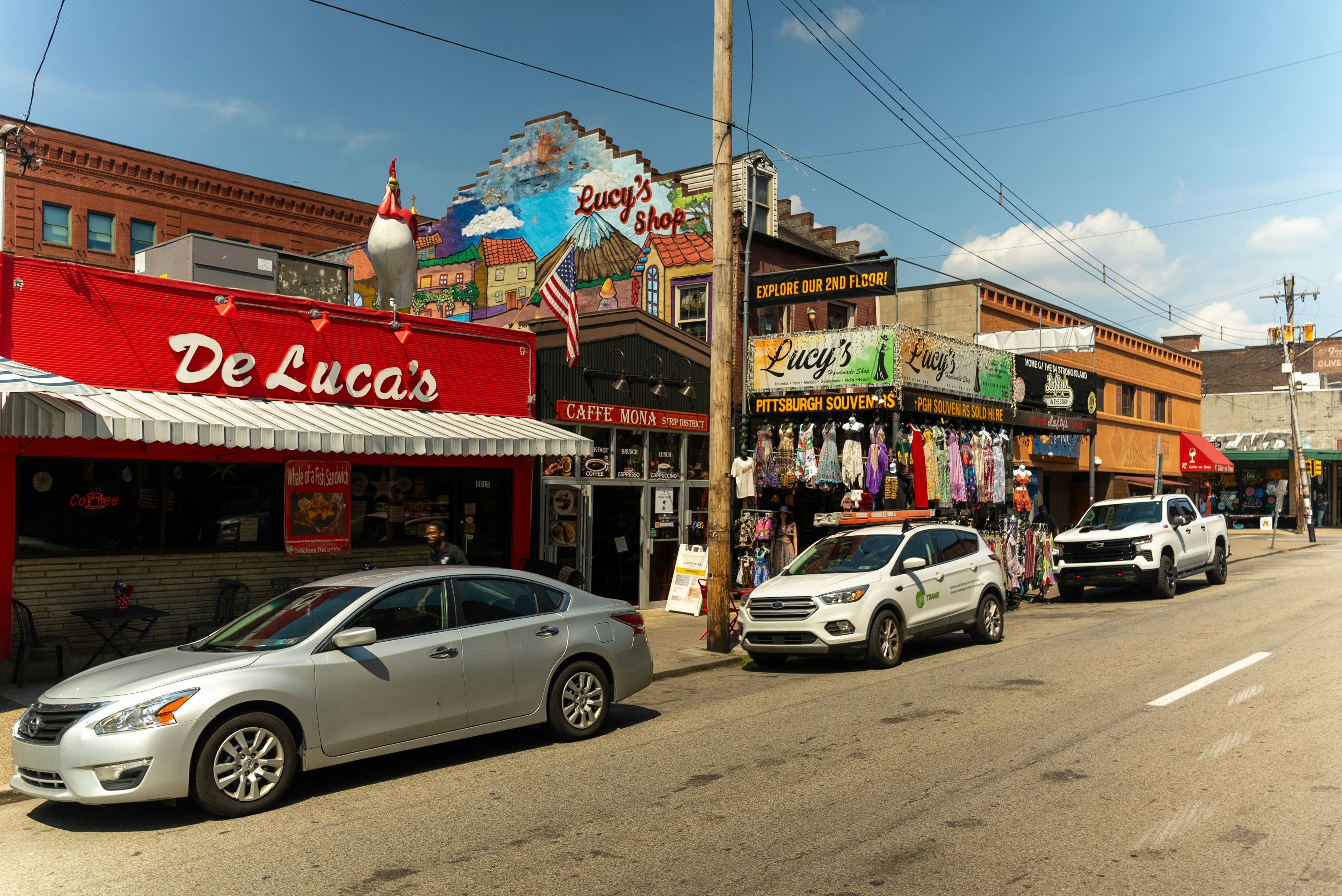 Today, a variety of food businesses and shops occupy the Strip District’s former warehouses. Anthem Video for Lonely Planet