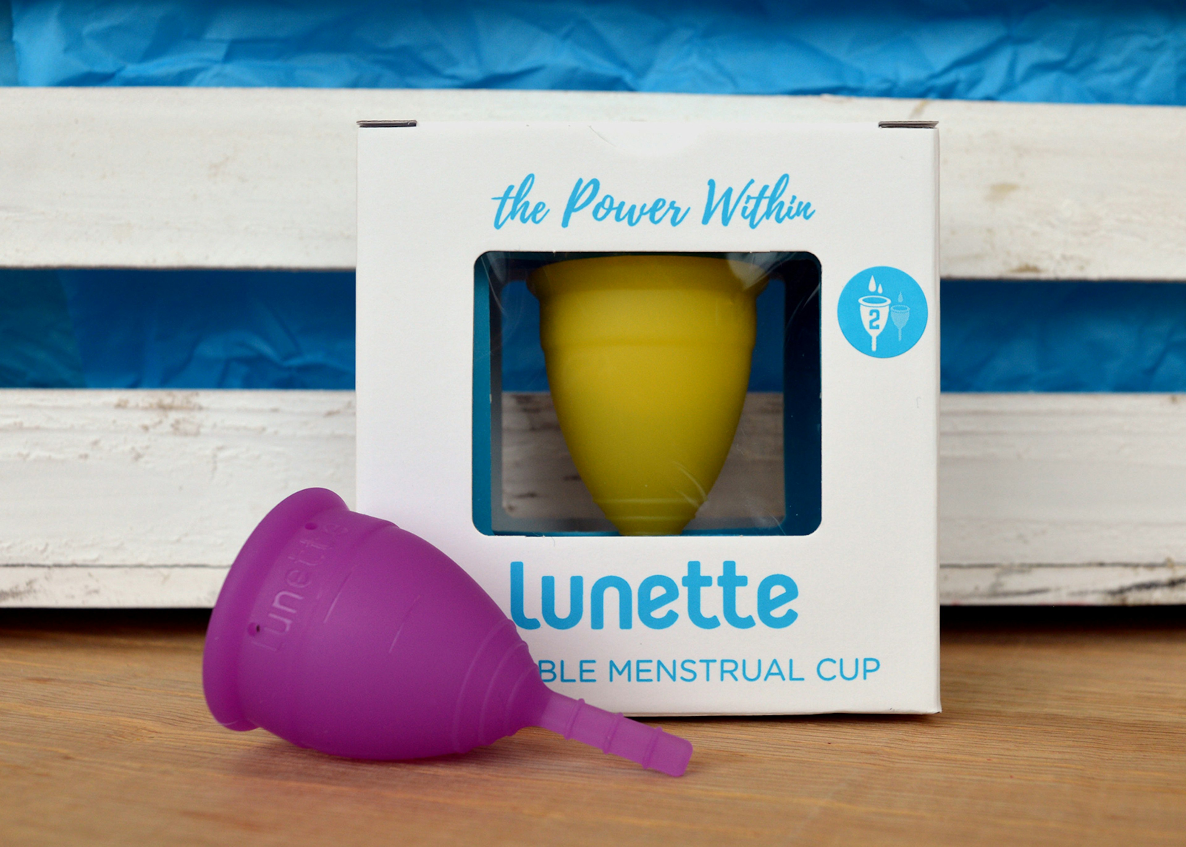 Lunette, a reusable menstrual cup © Emma Sparks / Lonely Planet