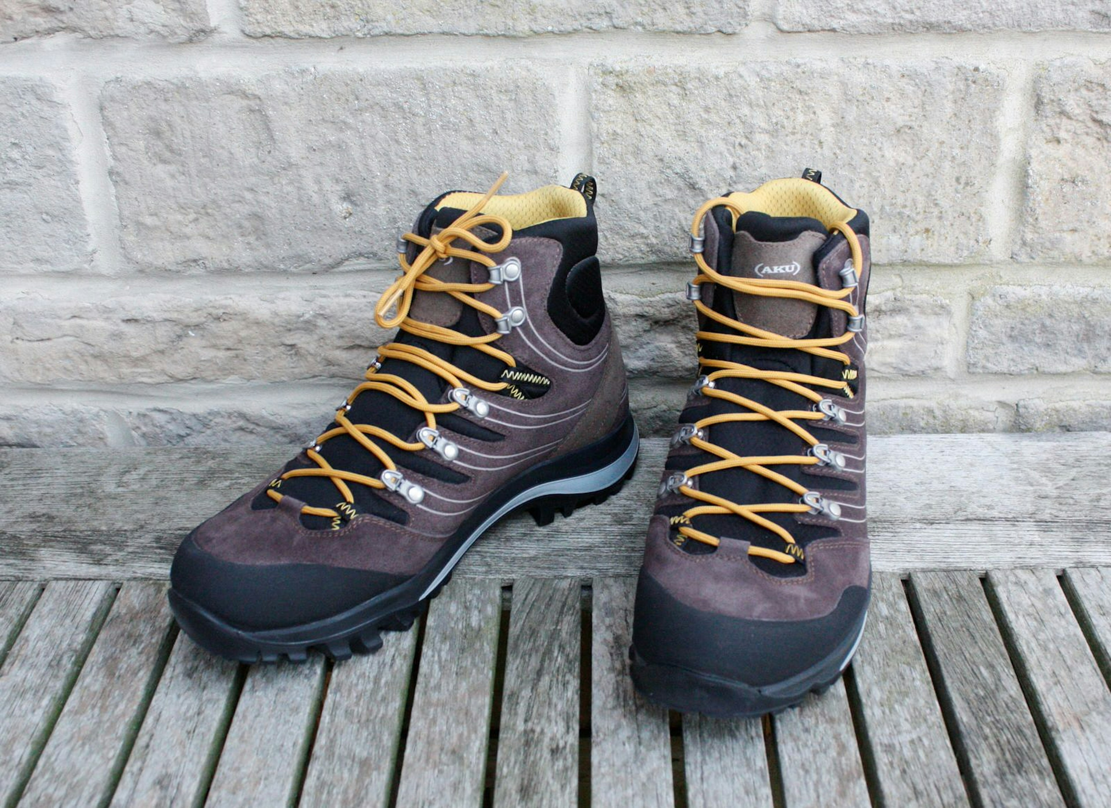 Good grip, solid protection and all-day comfort; AKU’s Alterra GTX boots © David Else / Lonely Planet