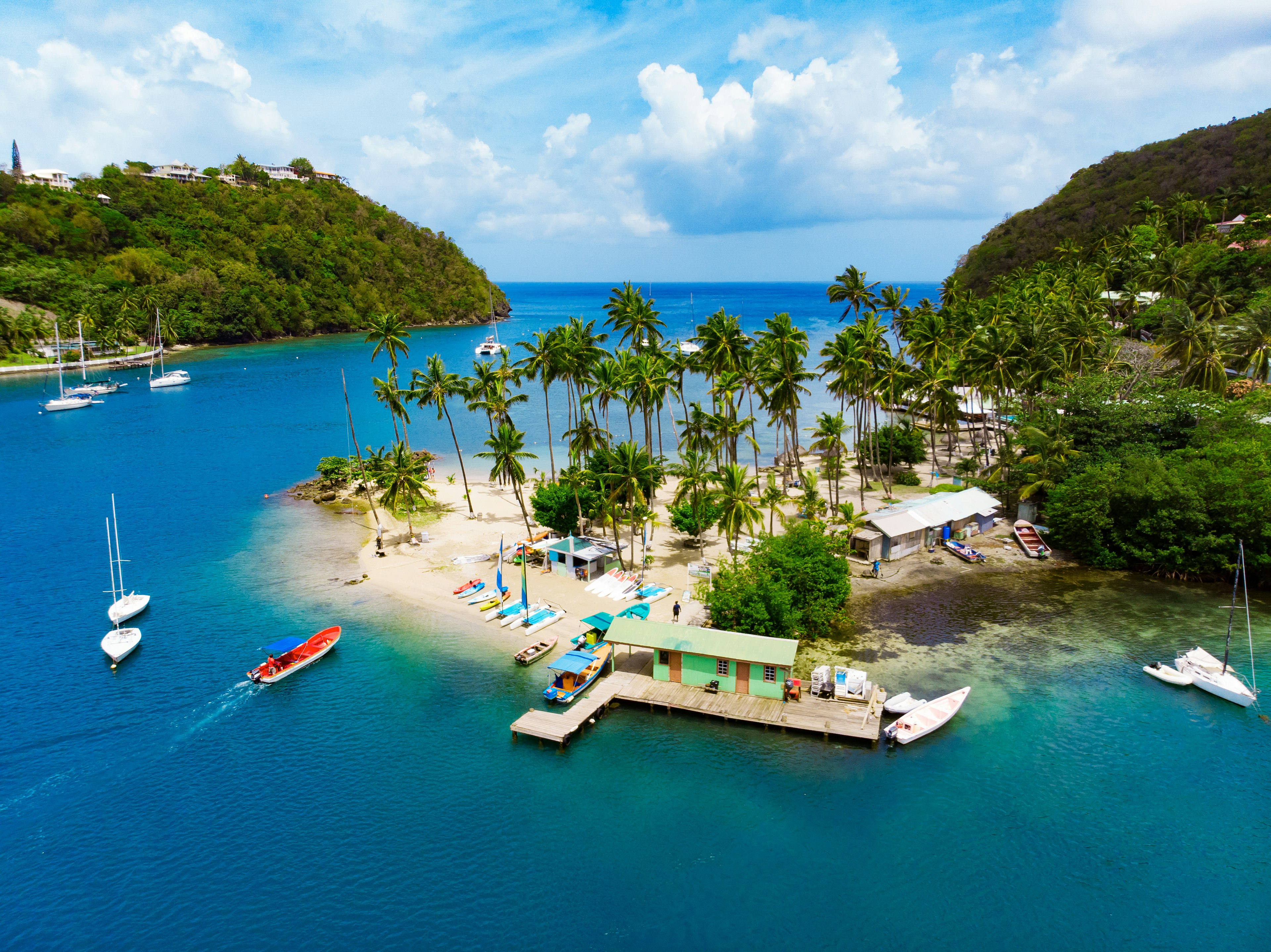 Marigot Bay, St Lucia