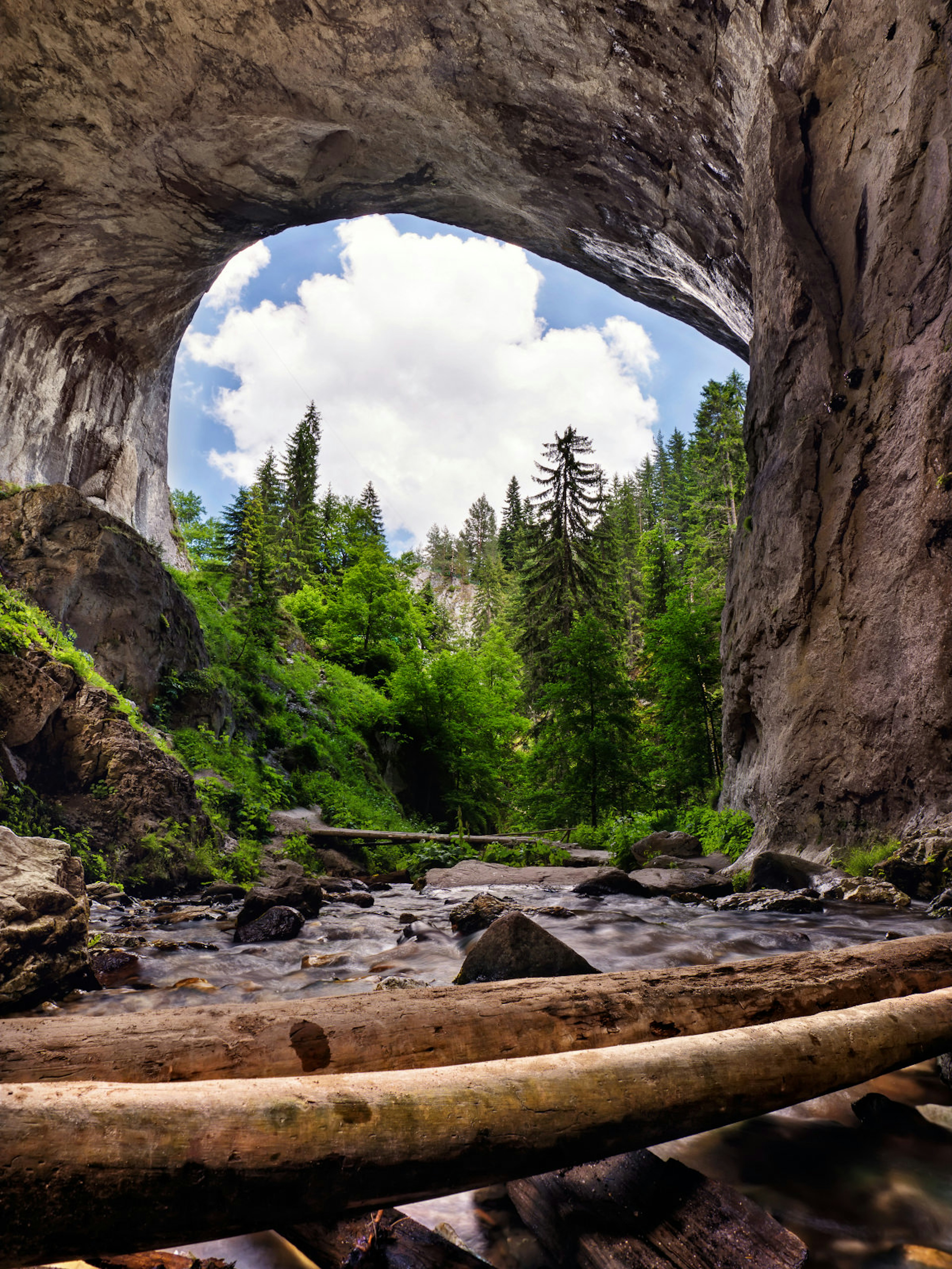 'Marvellous Bridges', the natural arches in Rodopi Mountains