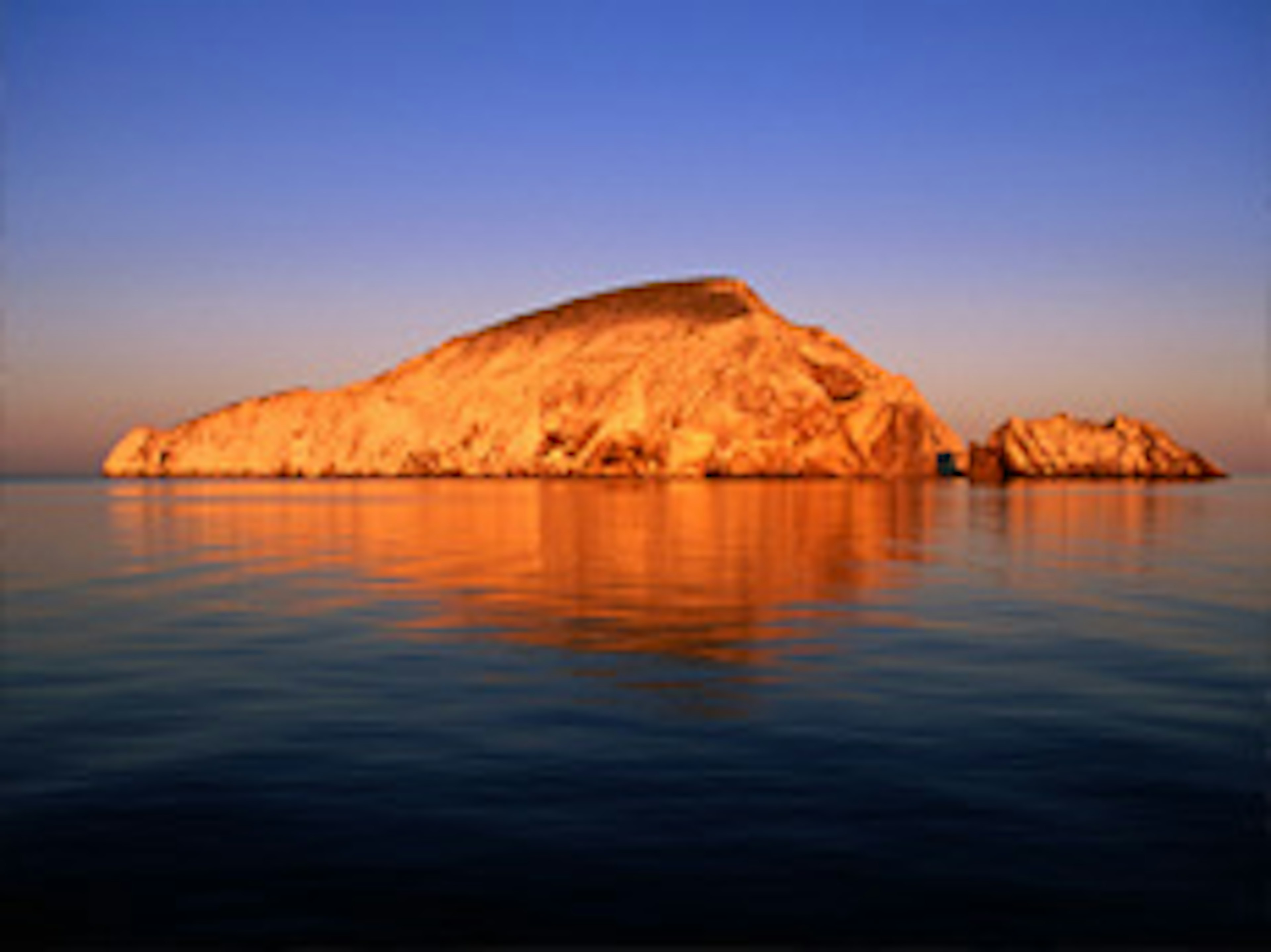 Bermeja? No, it's Martir Island in Baja California Sur