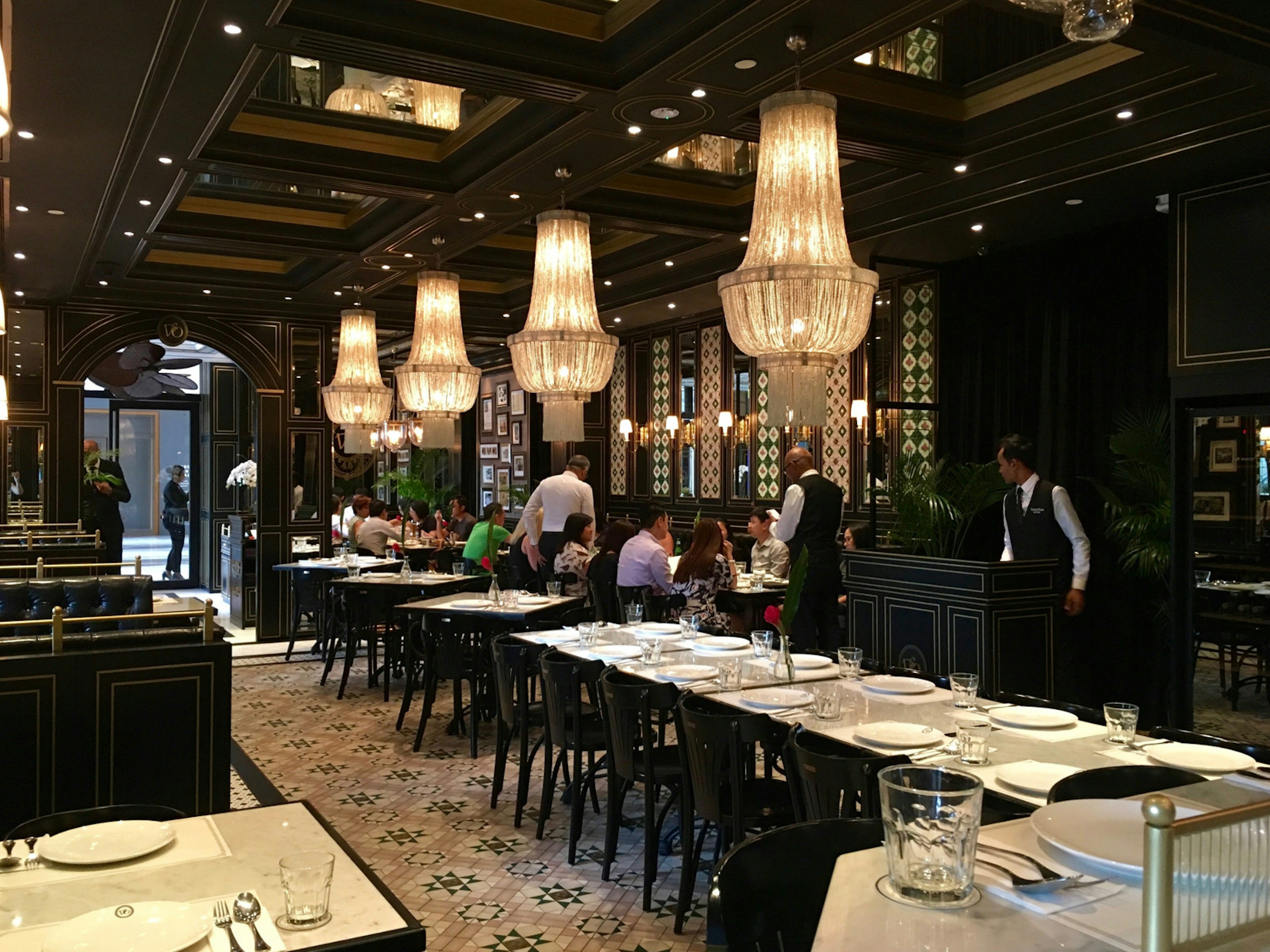 The dining room at National Kitchen by Violet Oon restaurant in Singapore