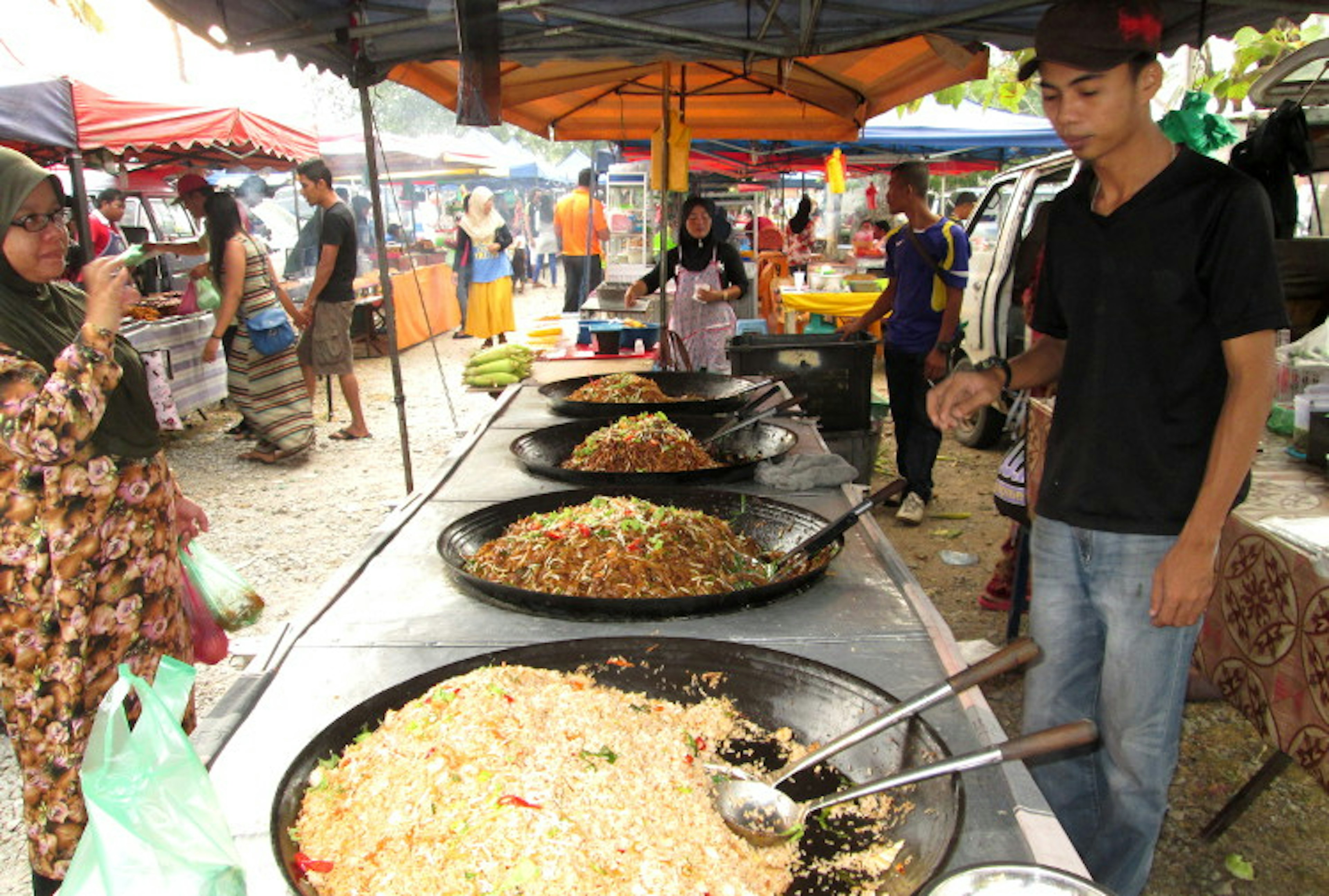 Night market, Langkawi. Image by Isabel Albiston