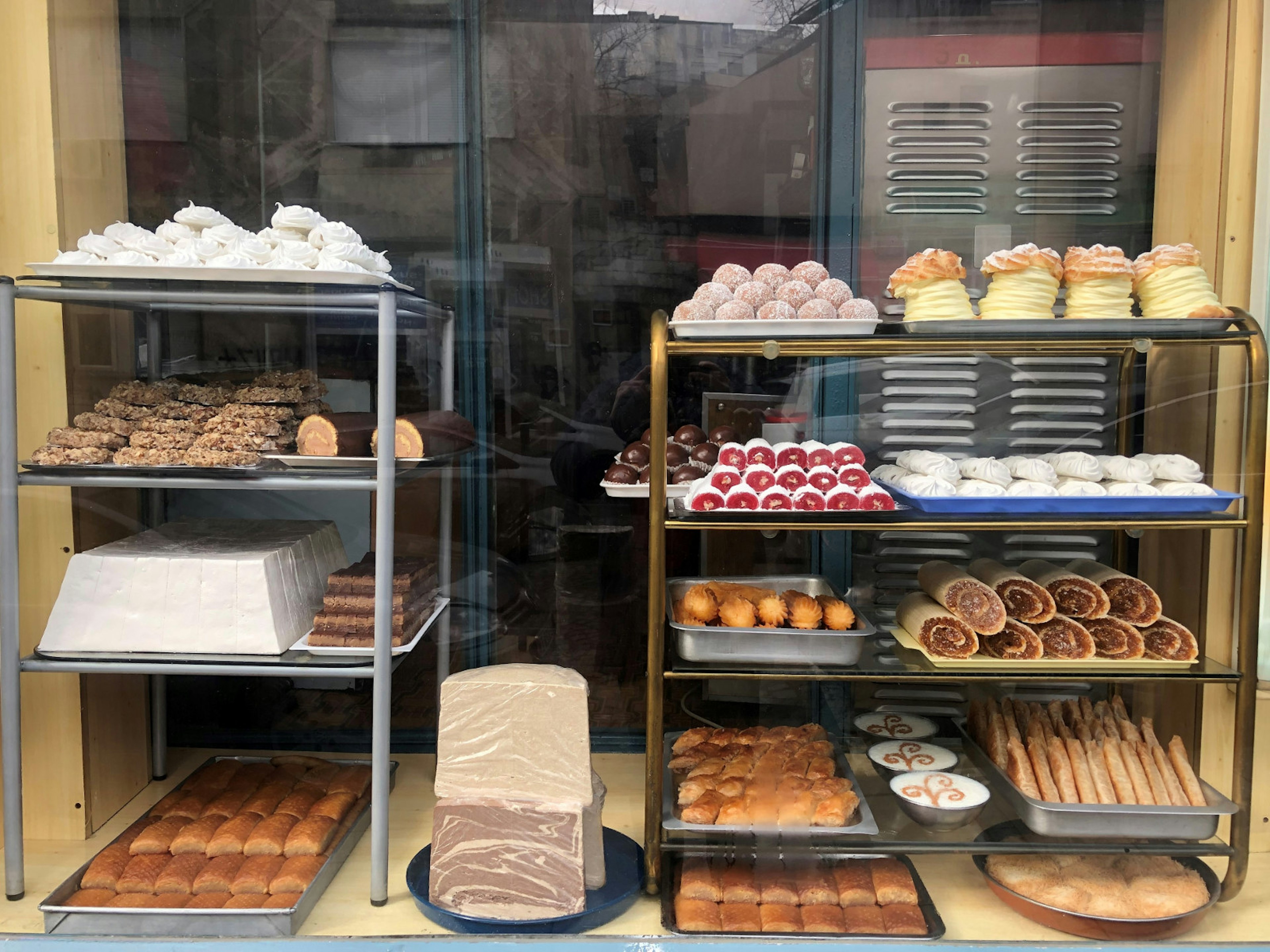 Baklava, halva, orasnice and other Turkish-style sweets at Orijent store in Belgrade