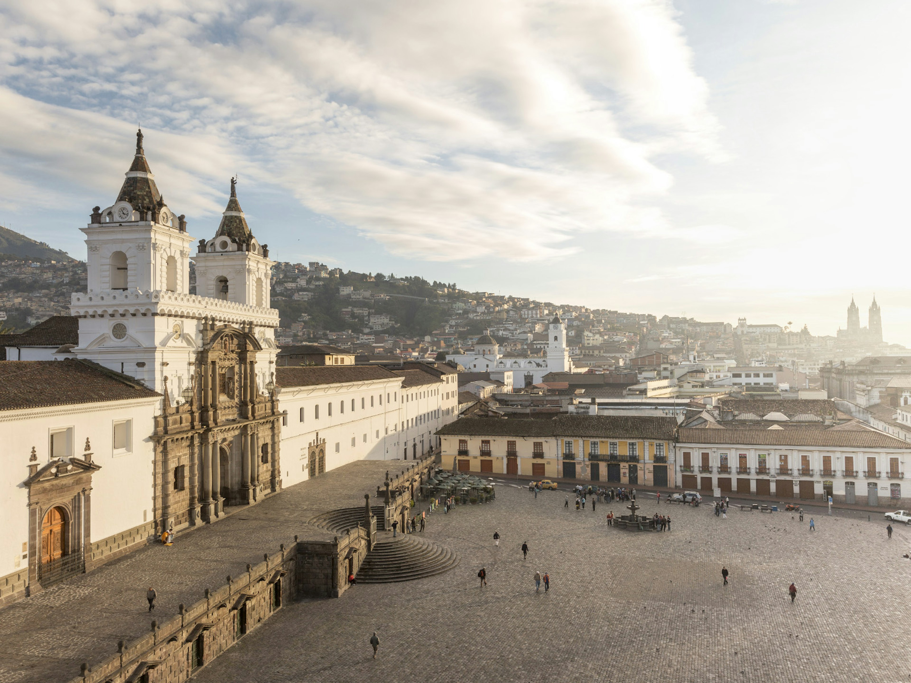 The Plaza San Francisco in Quito