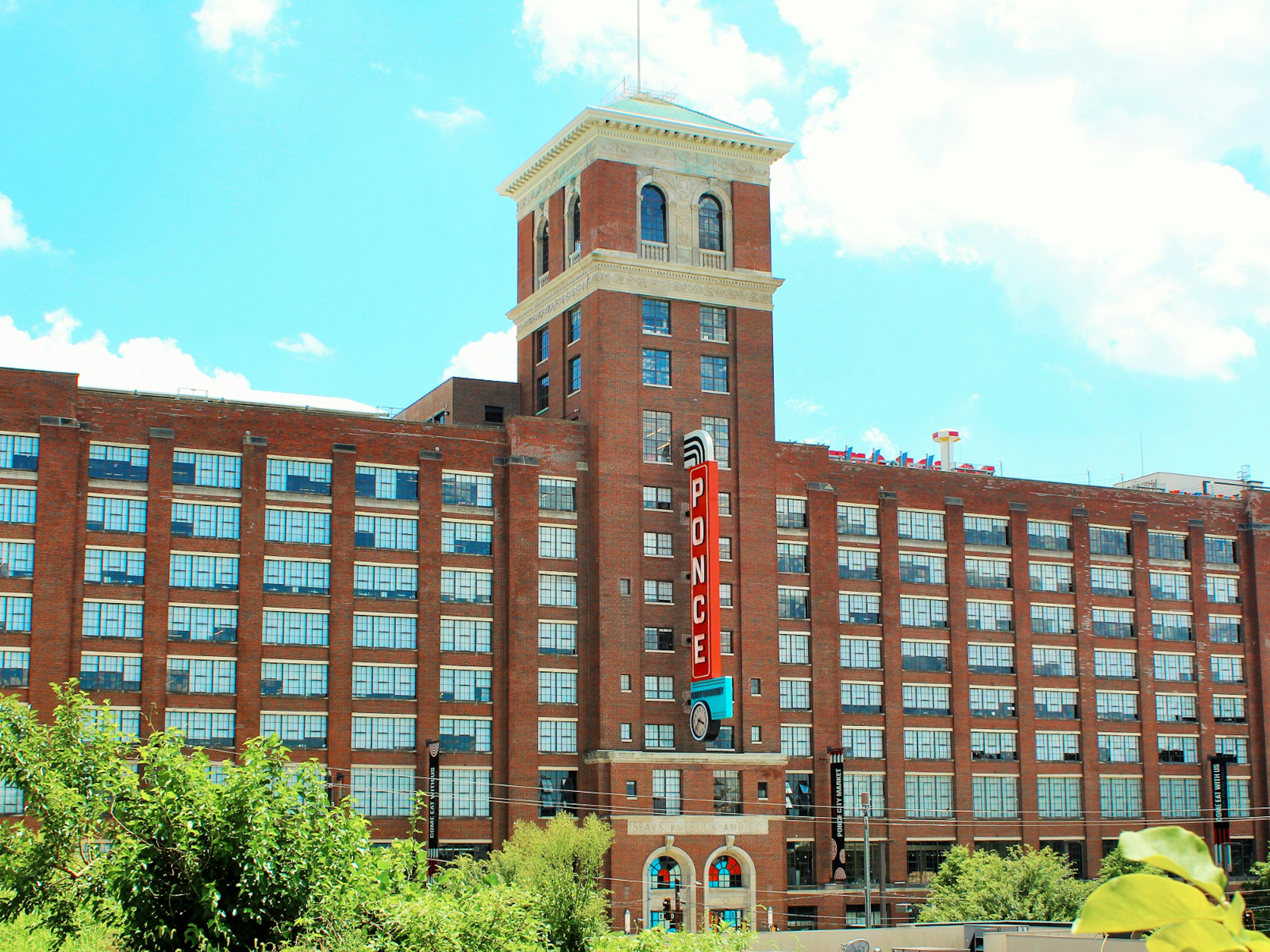 Exterior of Ponce City Market, Atlanta