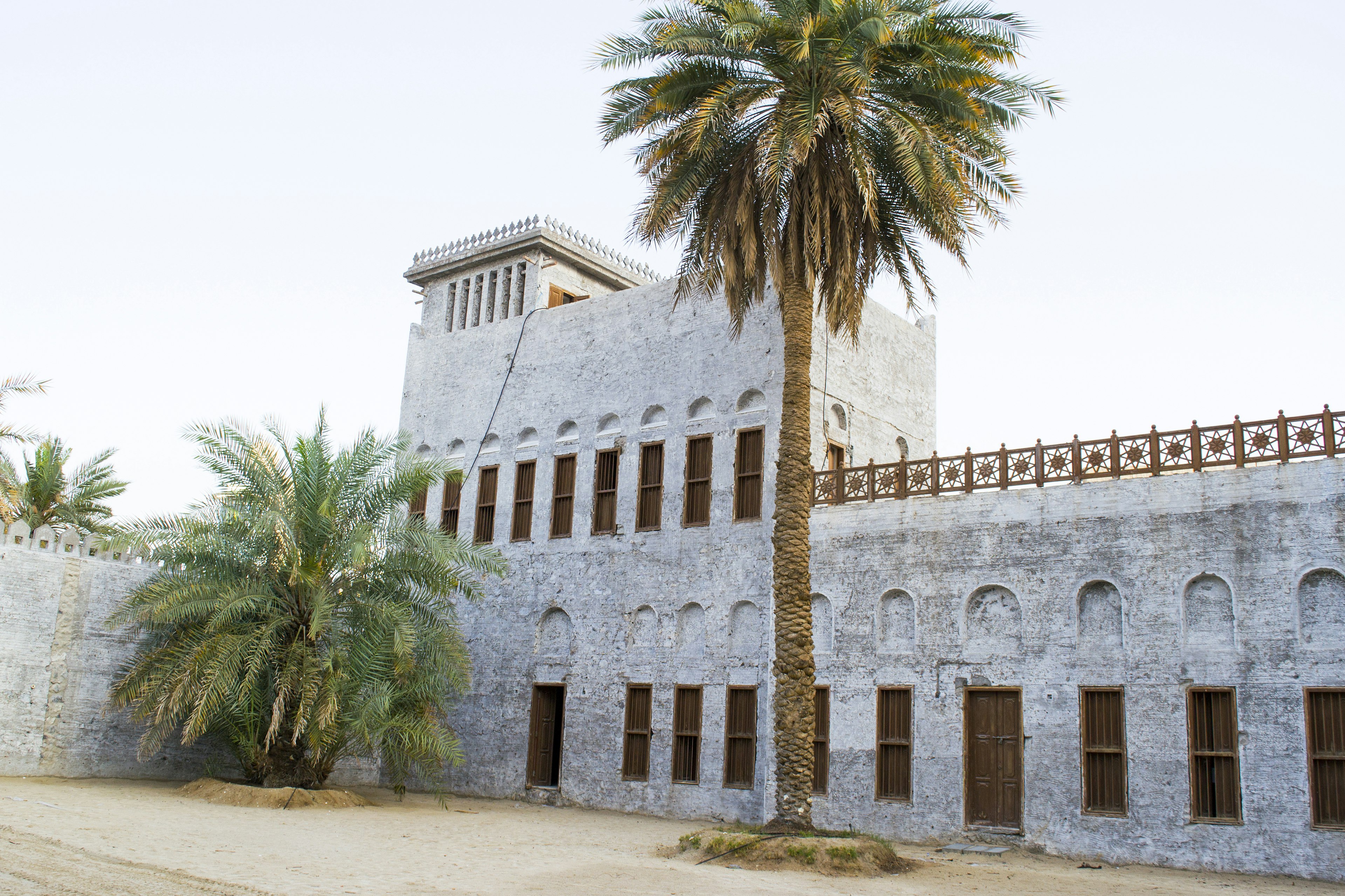 677699199
the oldest stone building in Abu Dhabi, presently being restored. It remained the Amir's palace (hence the name Qasr al-Hosn, meaning Palace fort) and seat of government until 1966.