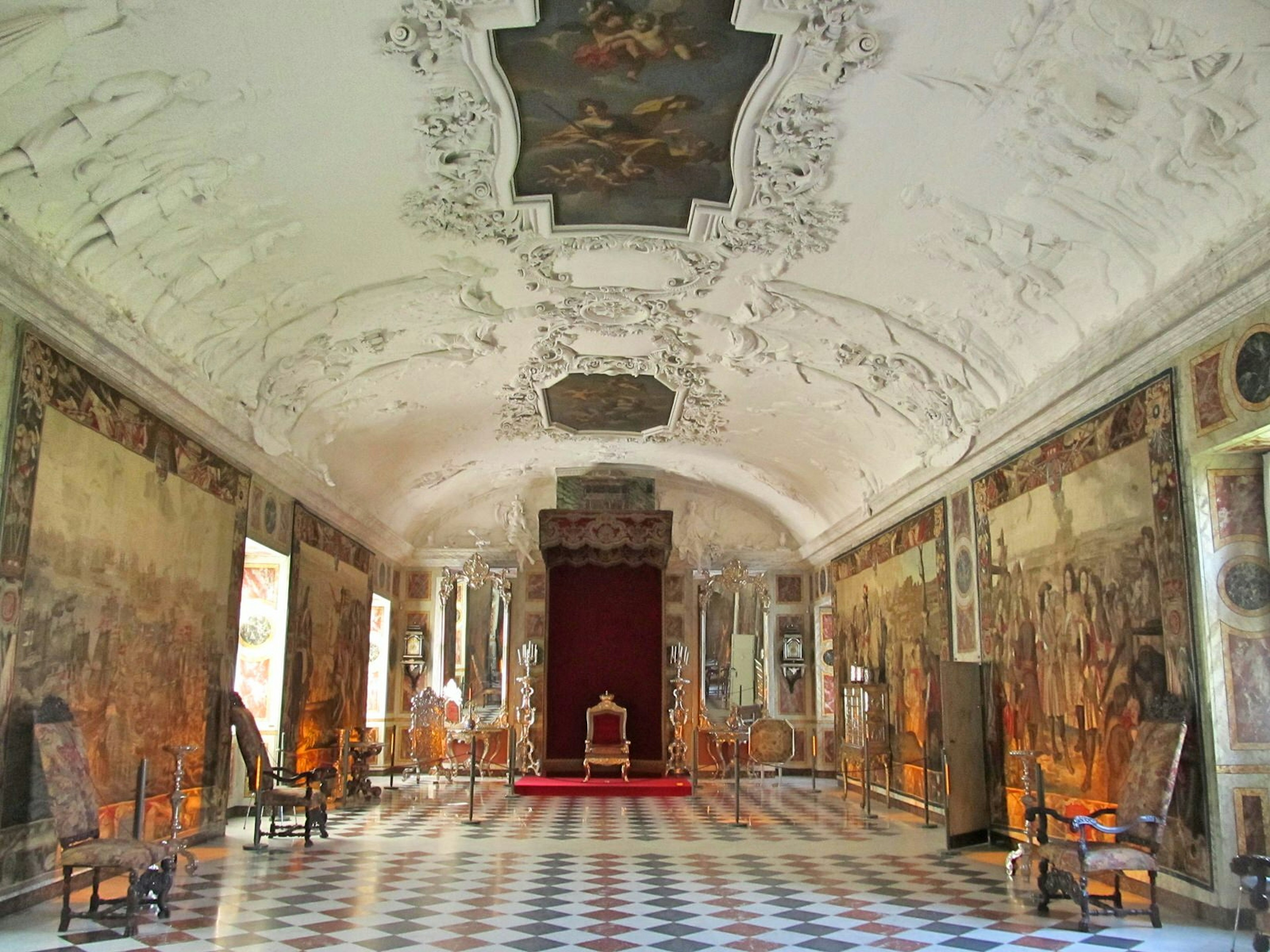 Copenhagen's Rosenborg Castle has many resplendent rooms © Caroline Hadamitzky / Lonely Planet