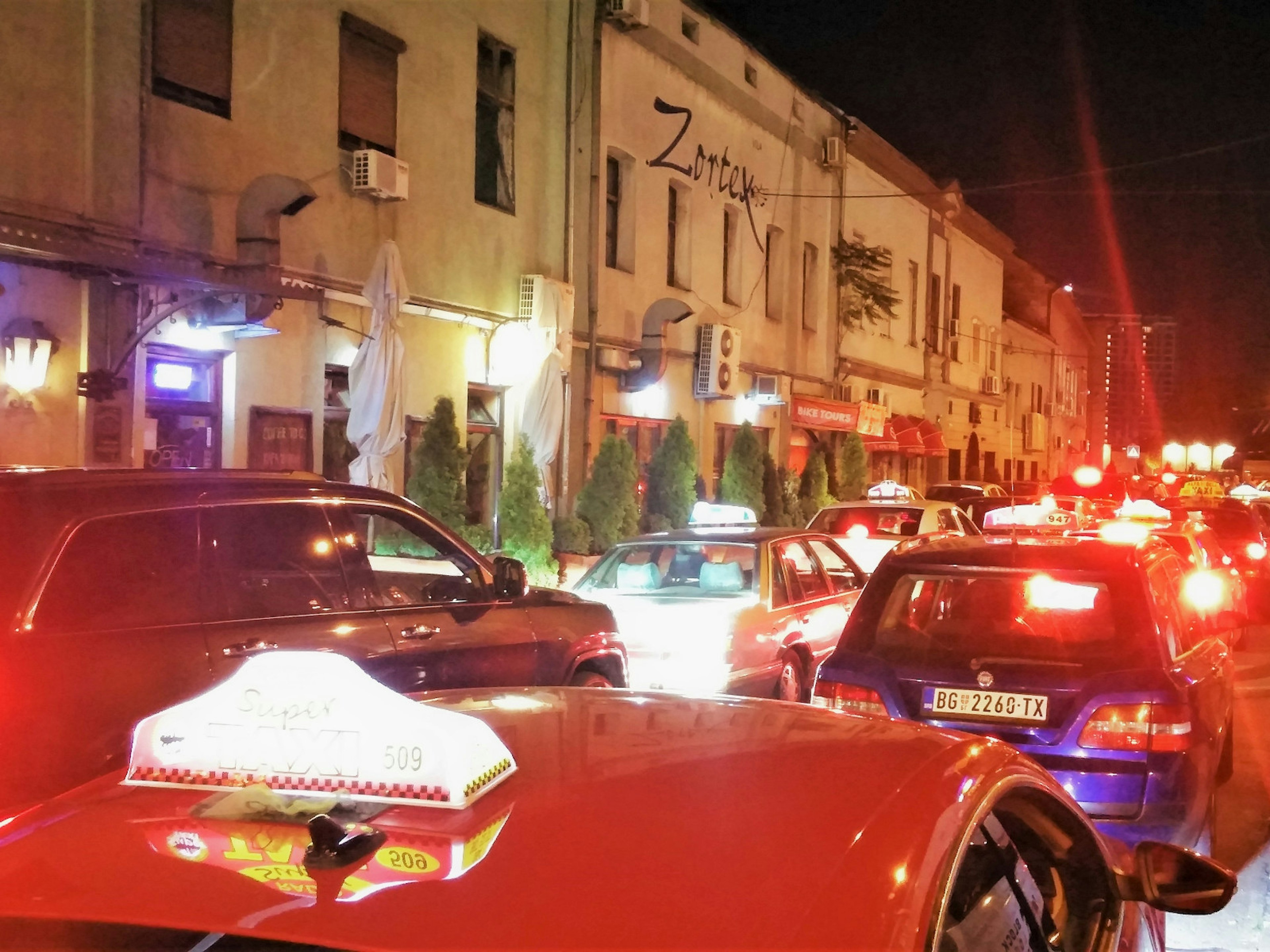 Typical night scene from the portside Savamala neighbourhood © Nevena Paunovic / Lonely Planet