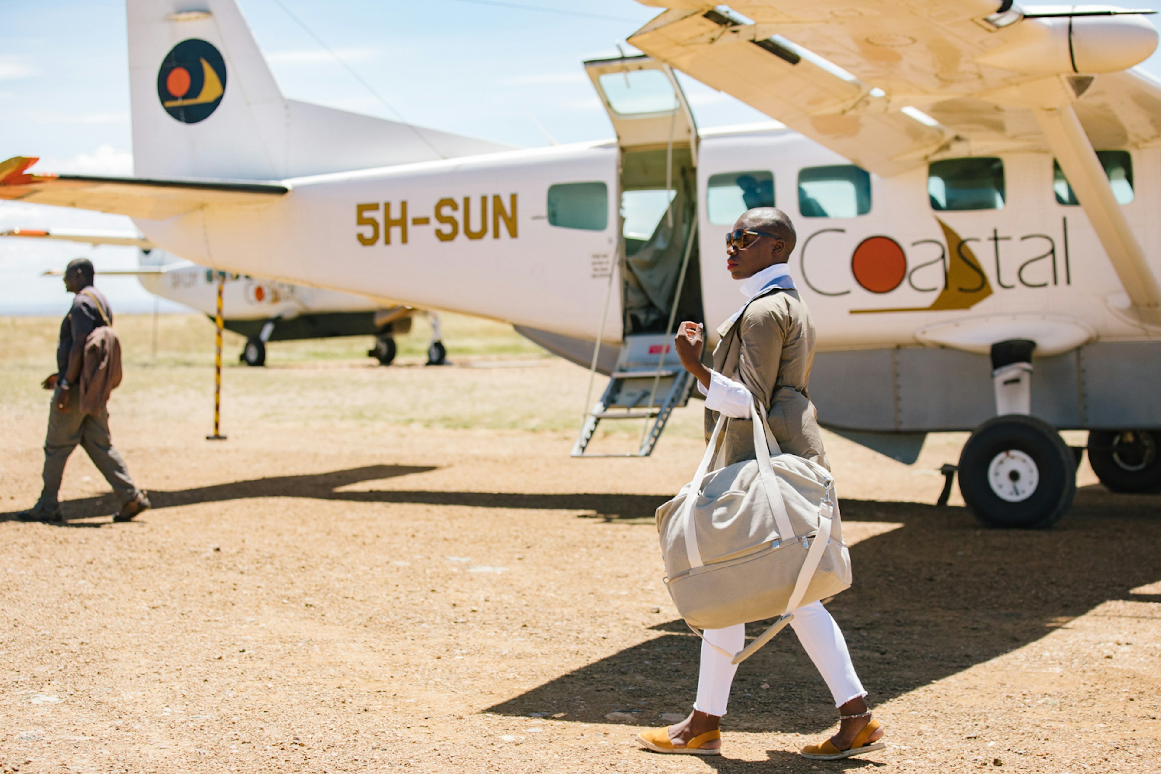 A vibrant view of the Serengeti in Tanzania