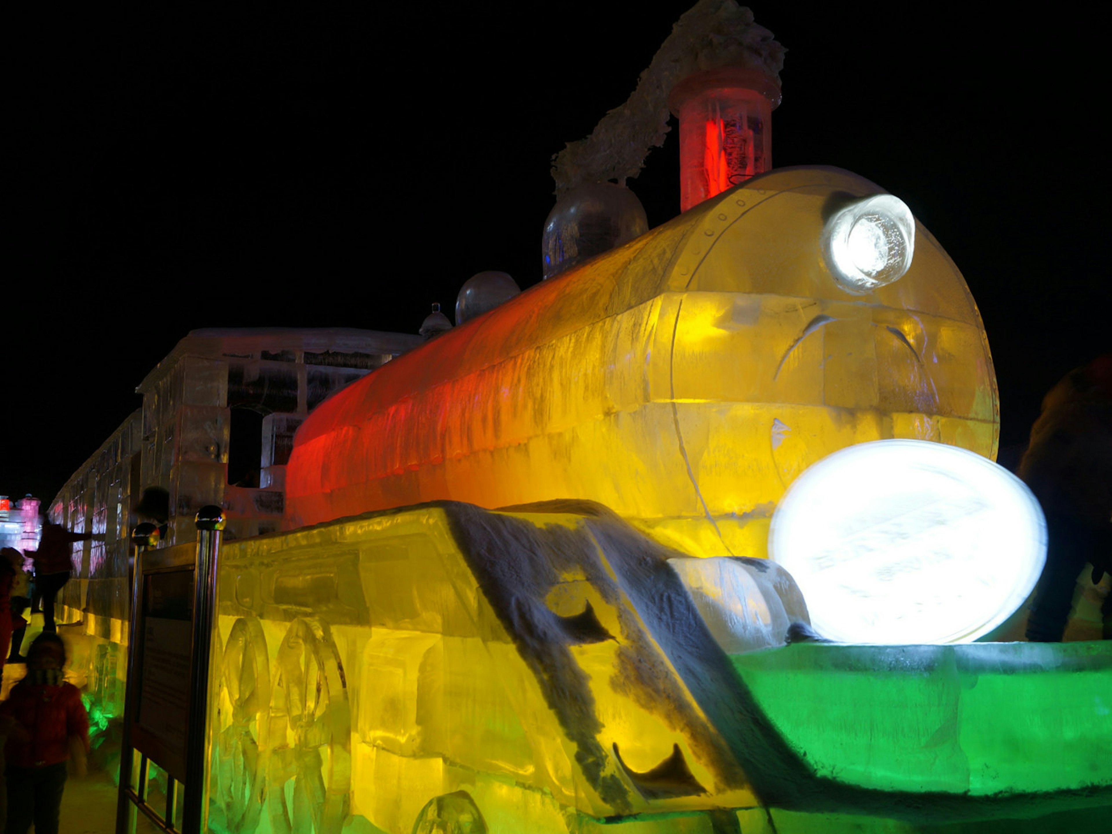 All aboard the ice train: catch the high-speed line to Harbin for the annual ice festival in January © Anita Isalska / Lonely Planet