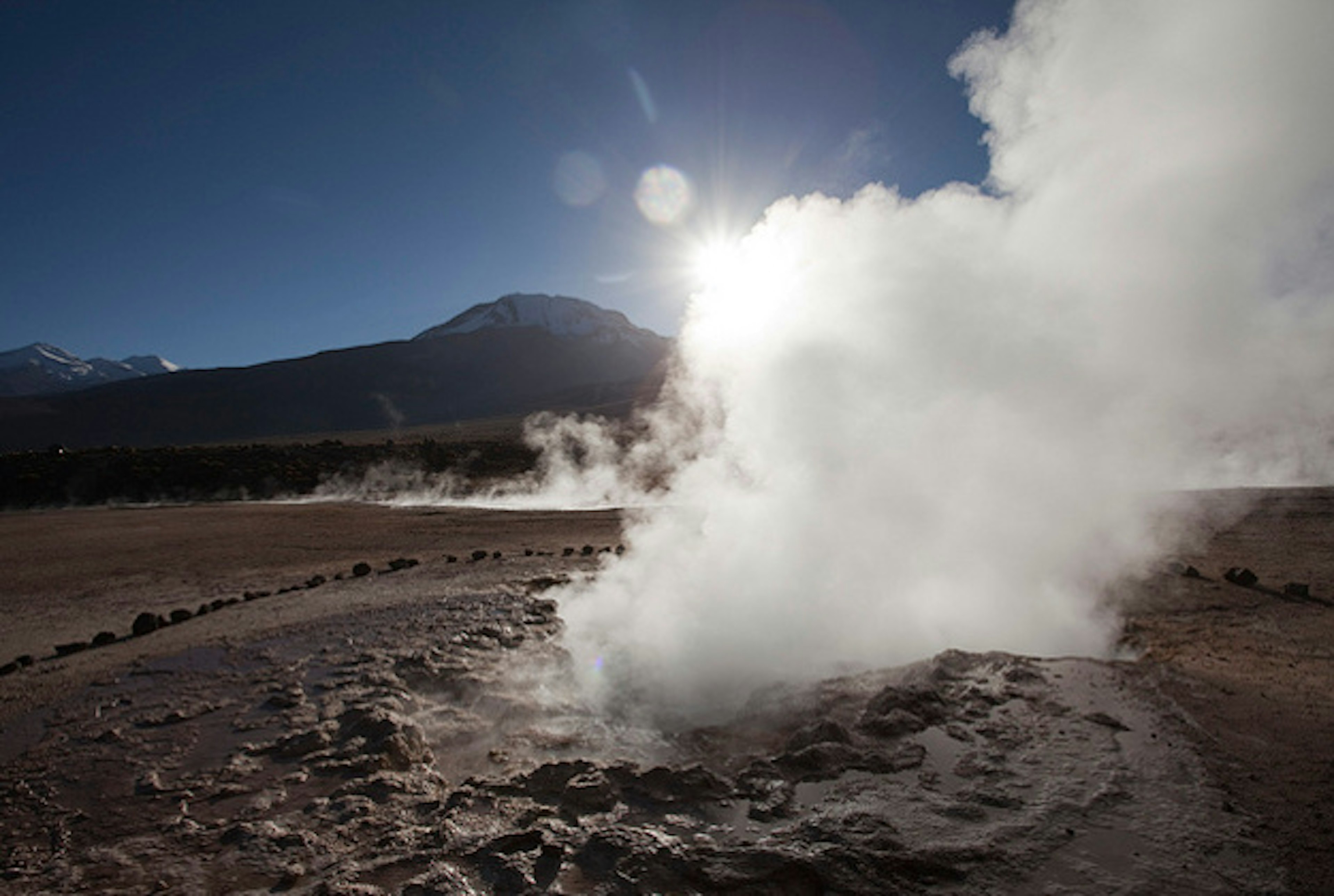 Tatio thermal geysers, Chile.