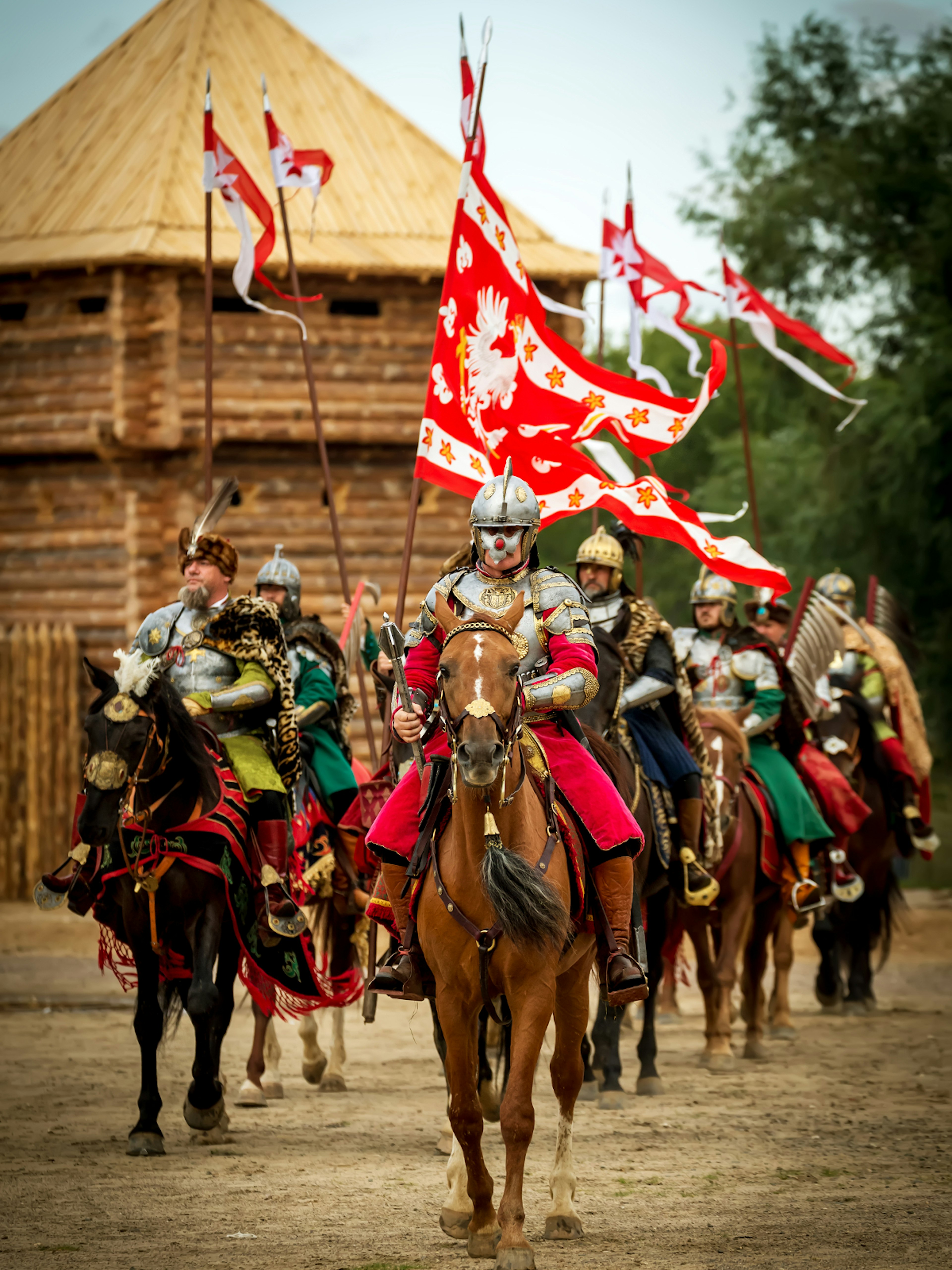 The Times and Epochs re-enactment of a battle between Polish and Ruthenian archers © Degtyaryov Andrey / Shutterstock