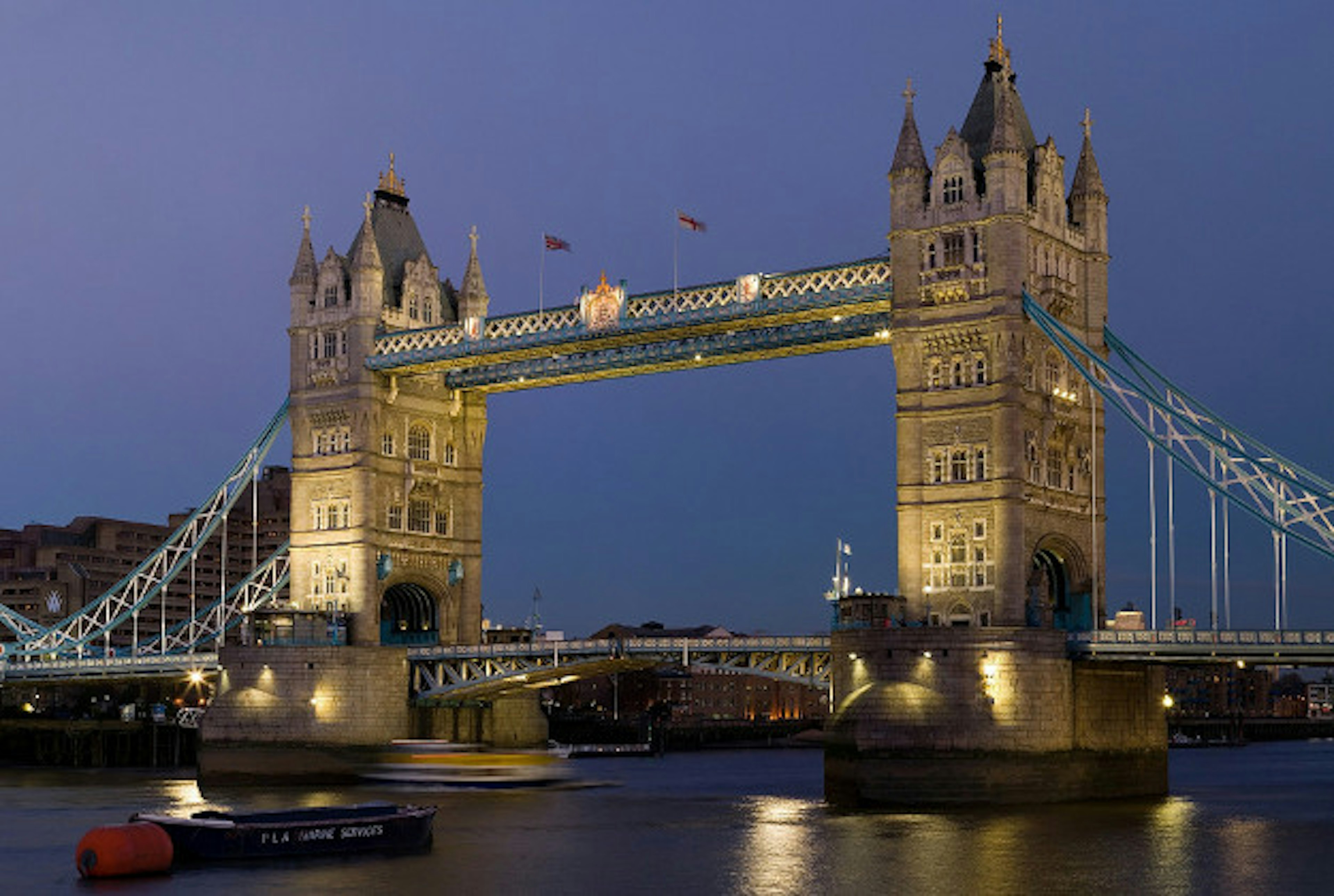 London's Tower Bridge.