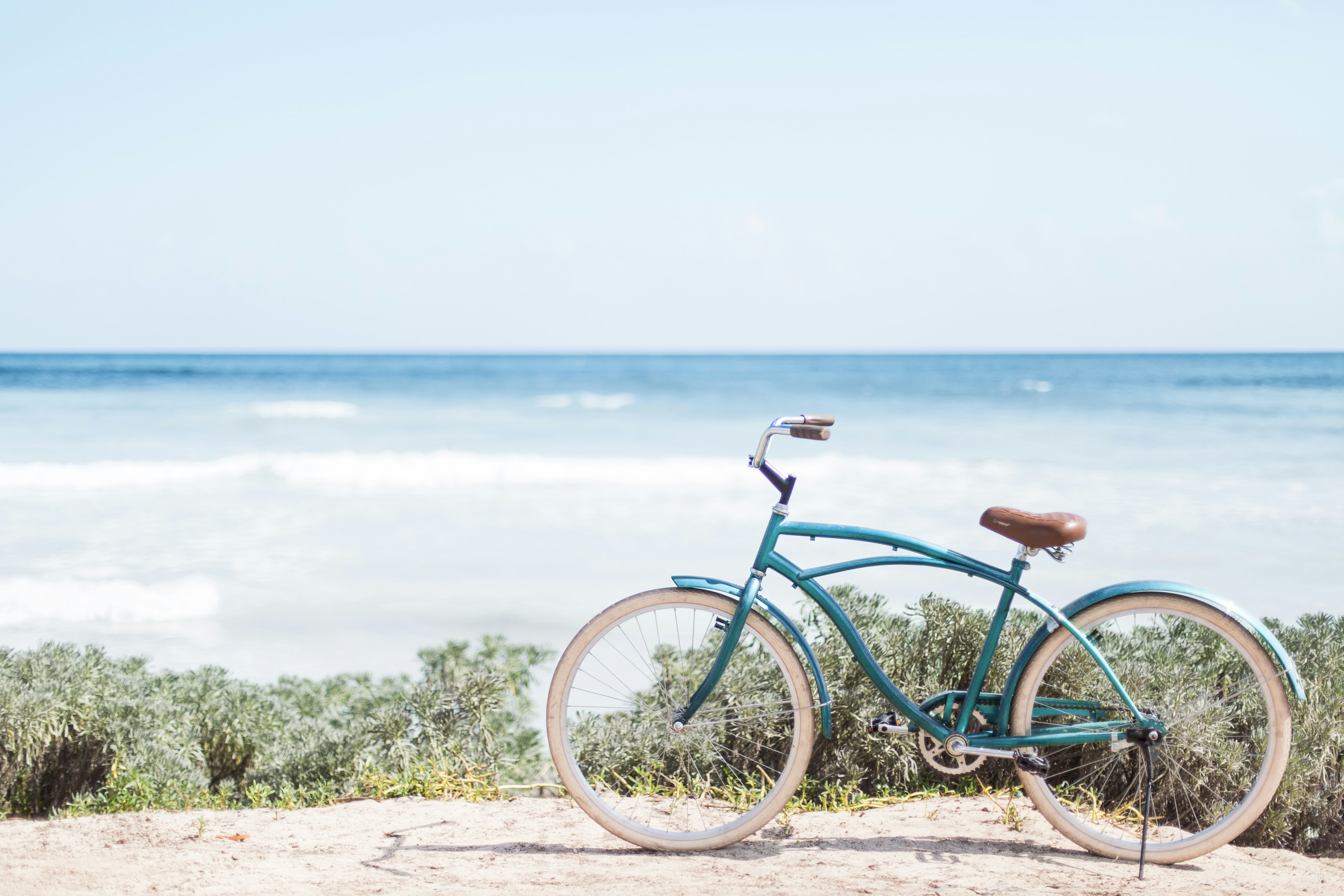 Vintage bicycle on the beach Vintage bicycle on the beach Vintage bicycle on the beach Vintage bicycle on the beach © Linda Raymond / Getty Images