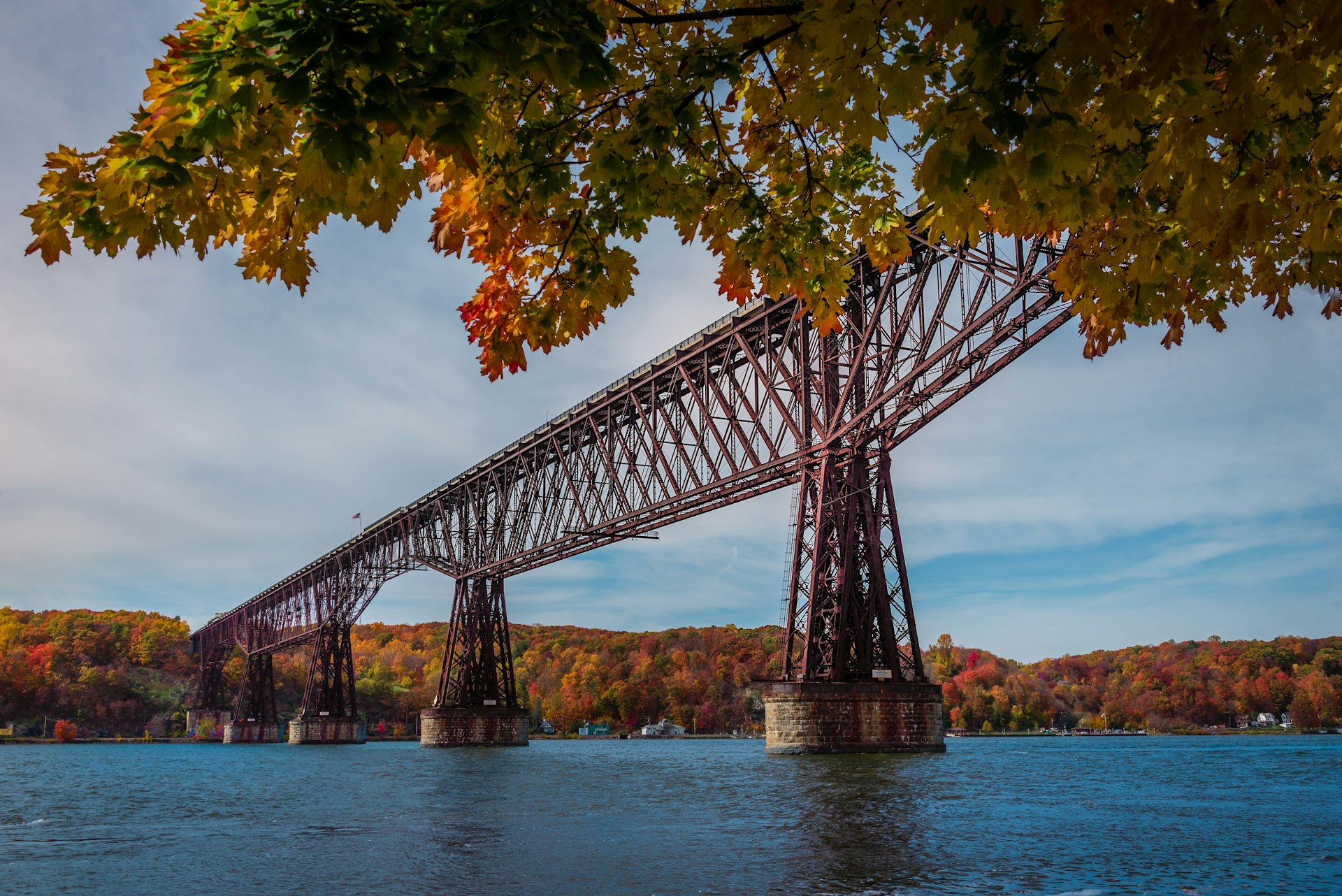 The Walkway Over the Hudson – the world's longest elevated pedestrian bridge.