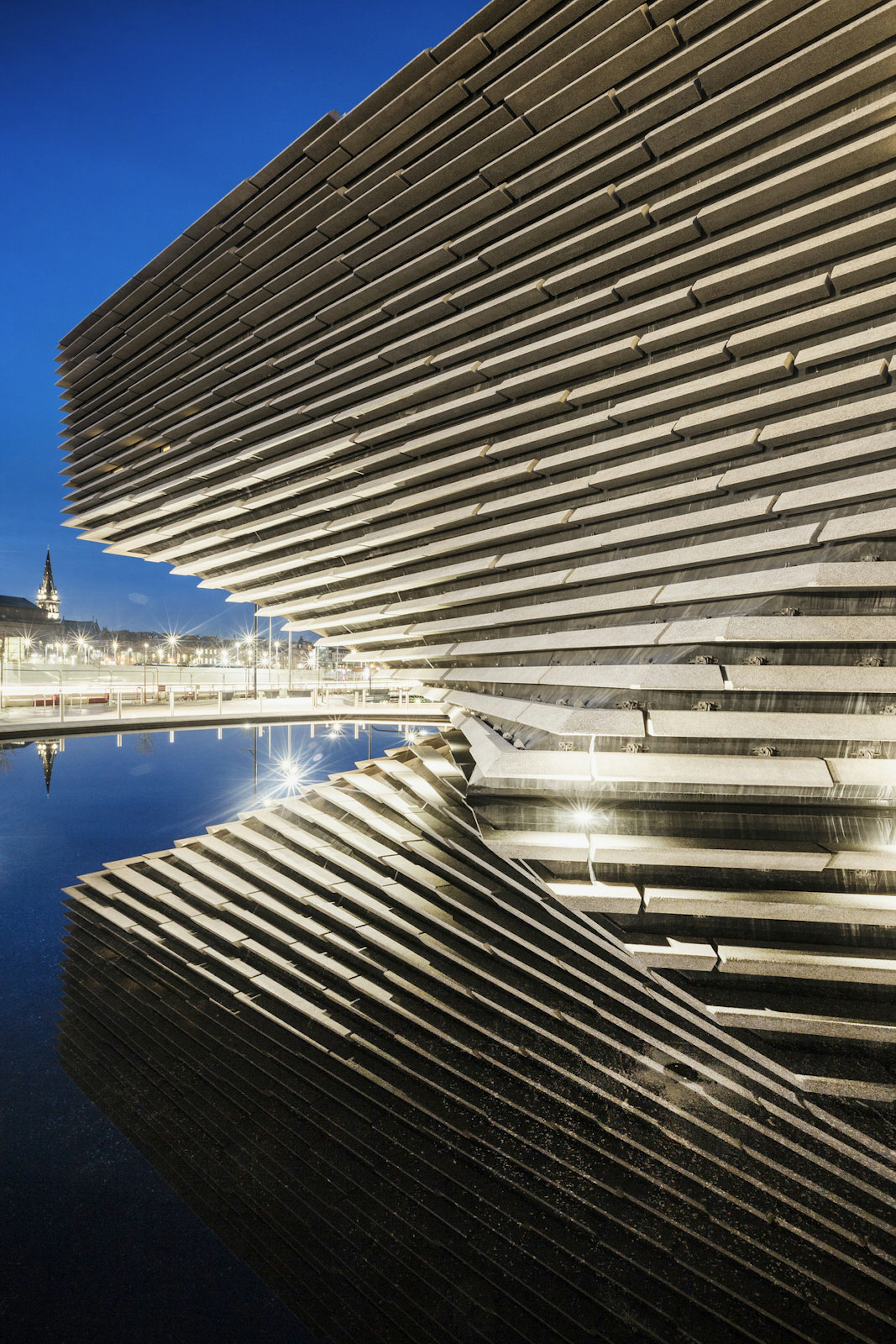 Reflecting a new confidence in Dundee's future, the V&A sits proudly on the harbourfront © Ross Fraser McLean