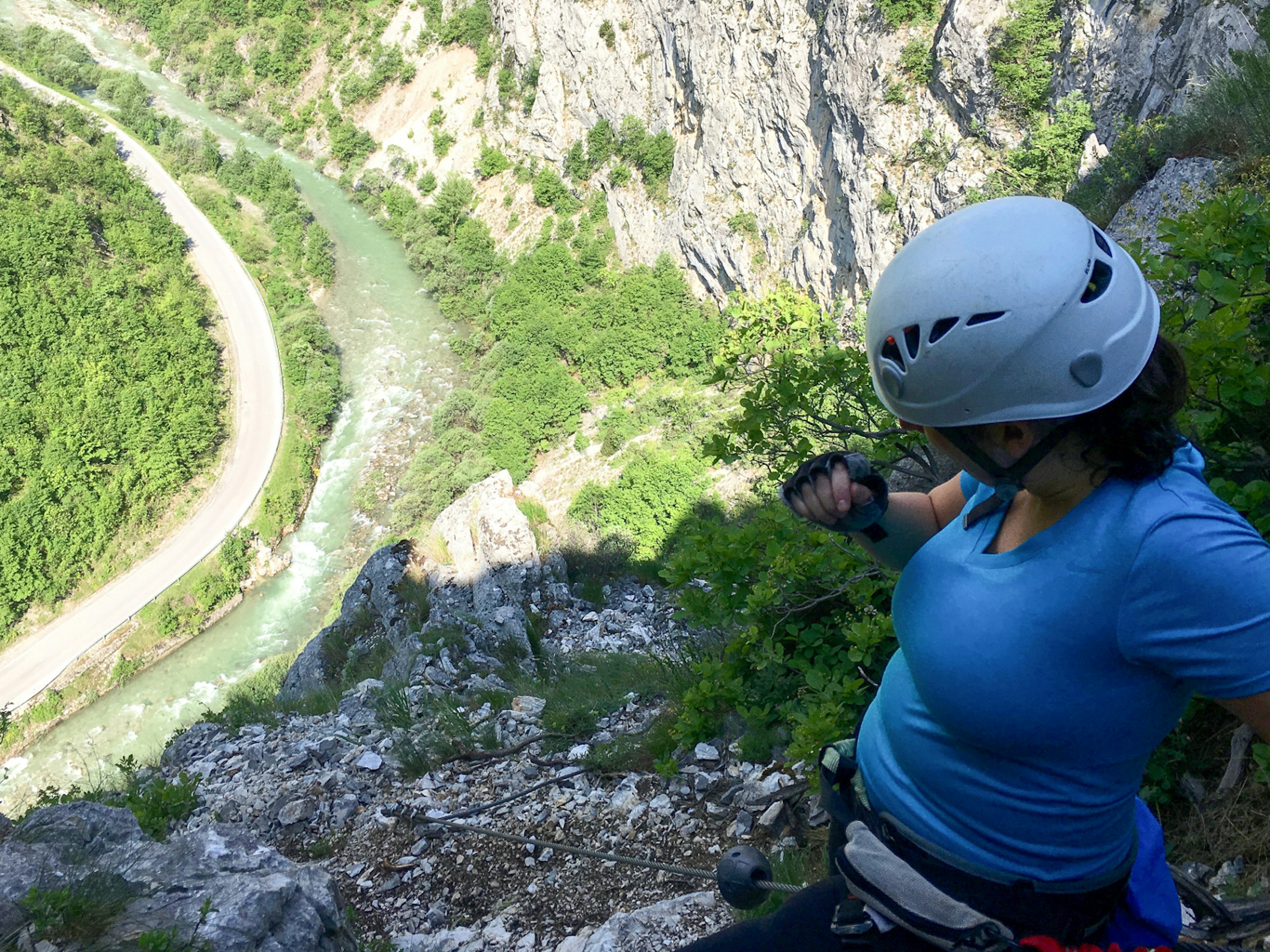 Splendid views from Kosovo's via ferrata © Bridget Nurre Jennions / Lonely Planet