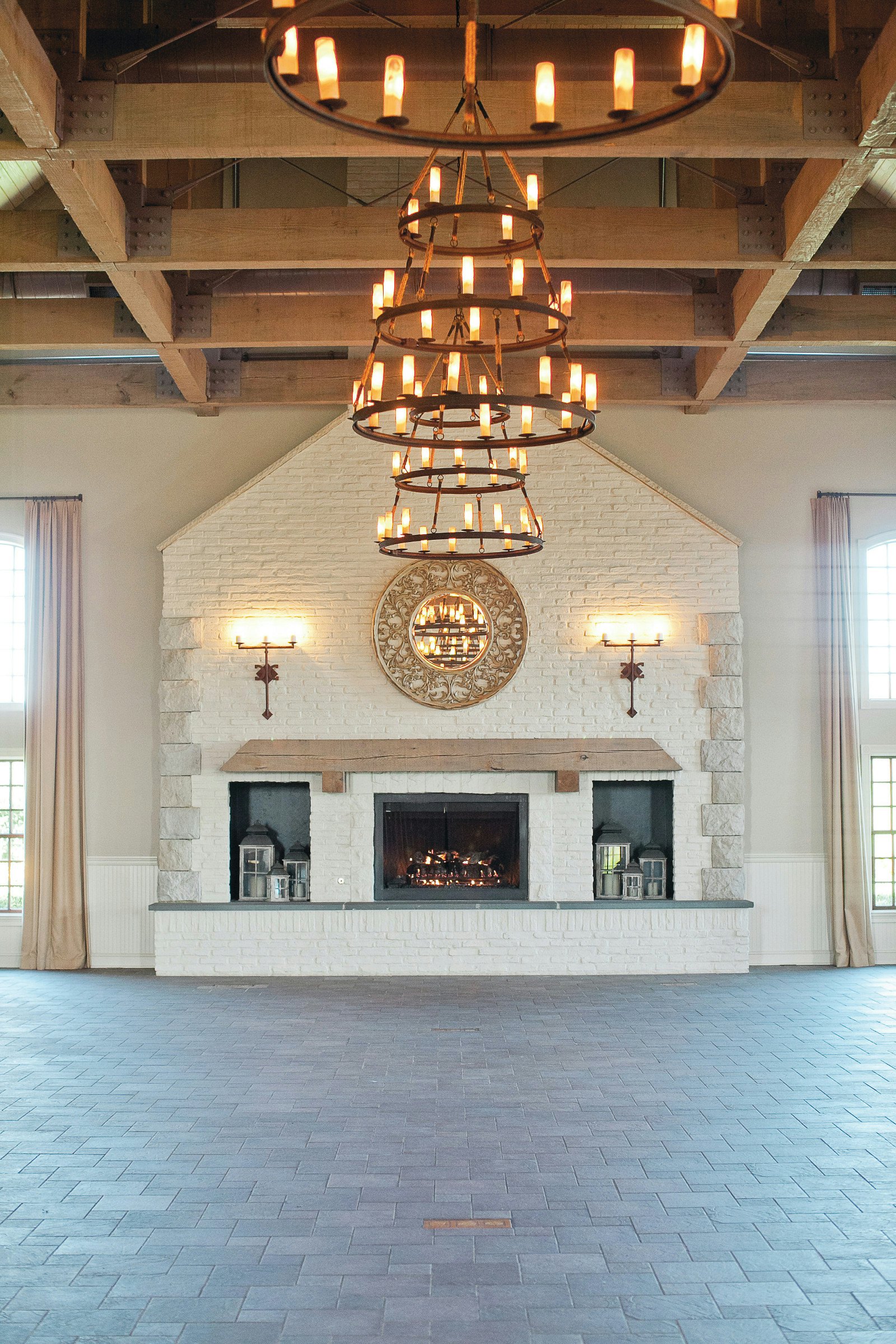 The interior at Early Mountain Vineyards