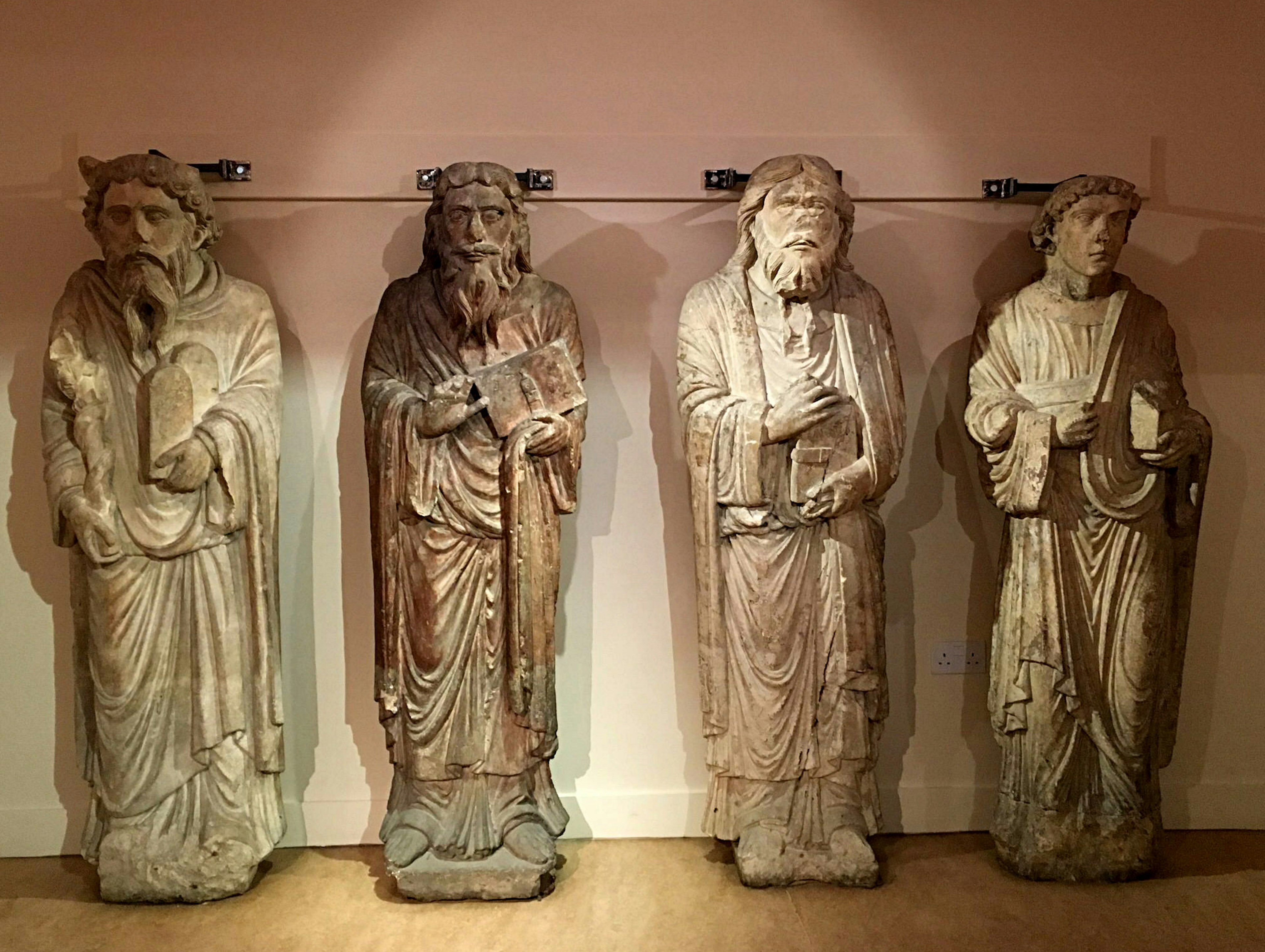 Statues from the Middle Ages at the Yorkshire Museum © Lorna Parkes / Lonely Planet