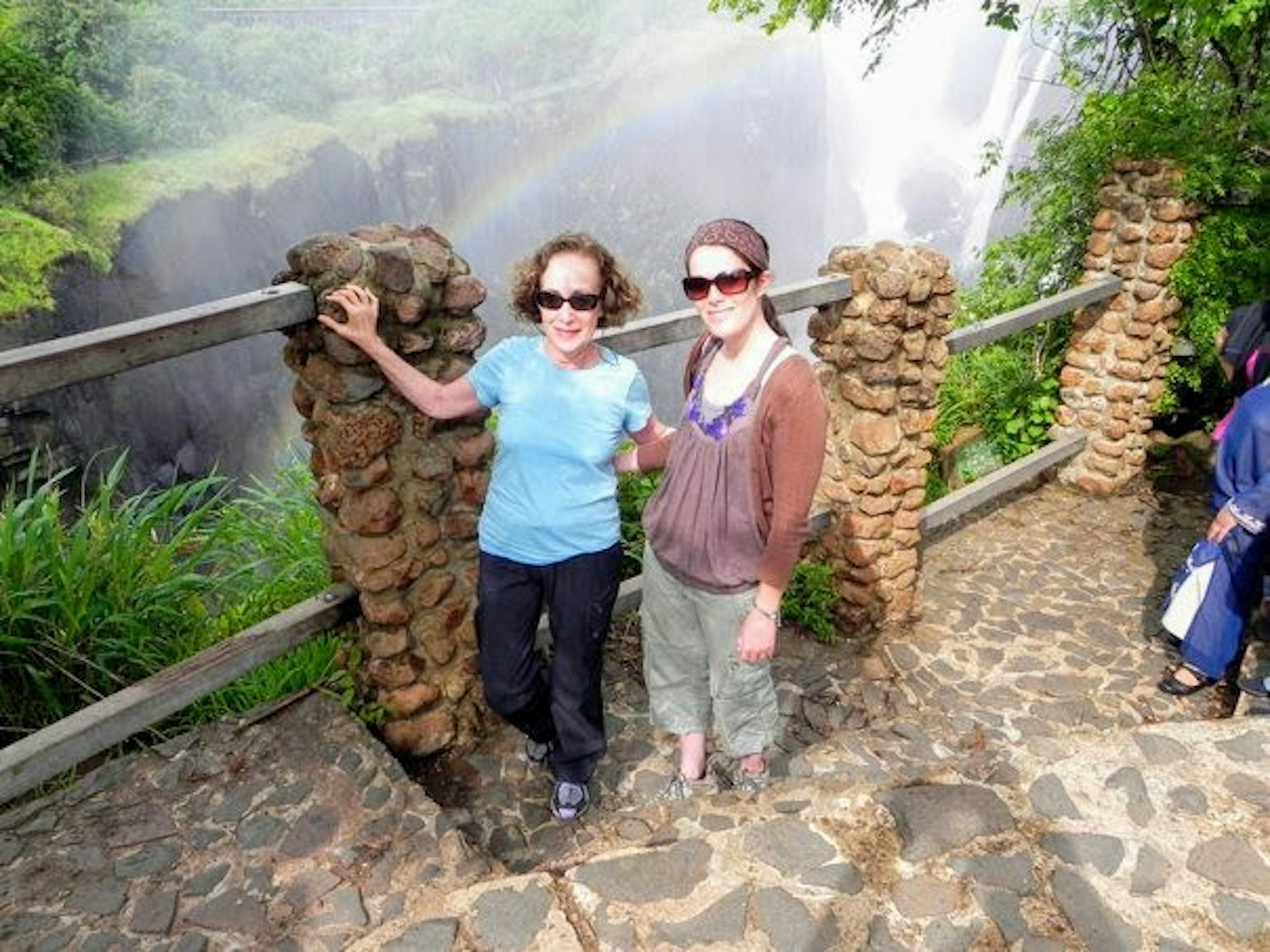 Maxine and Laura DeCook in Zambia