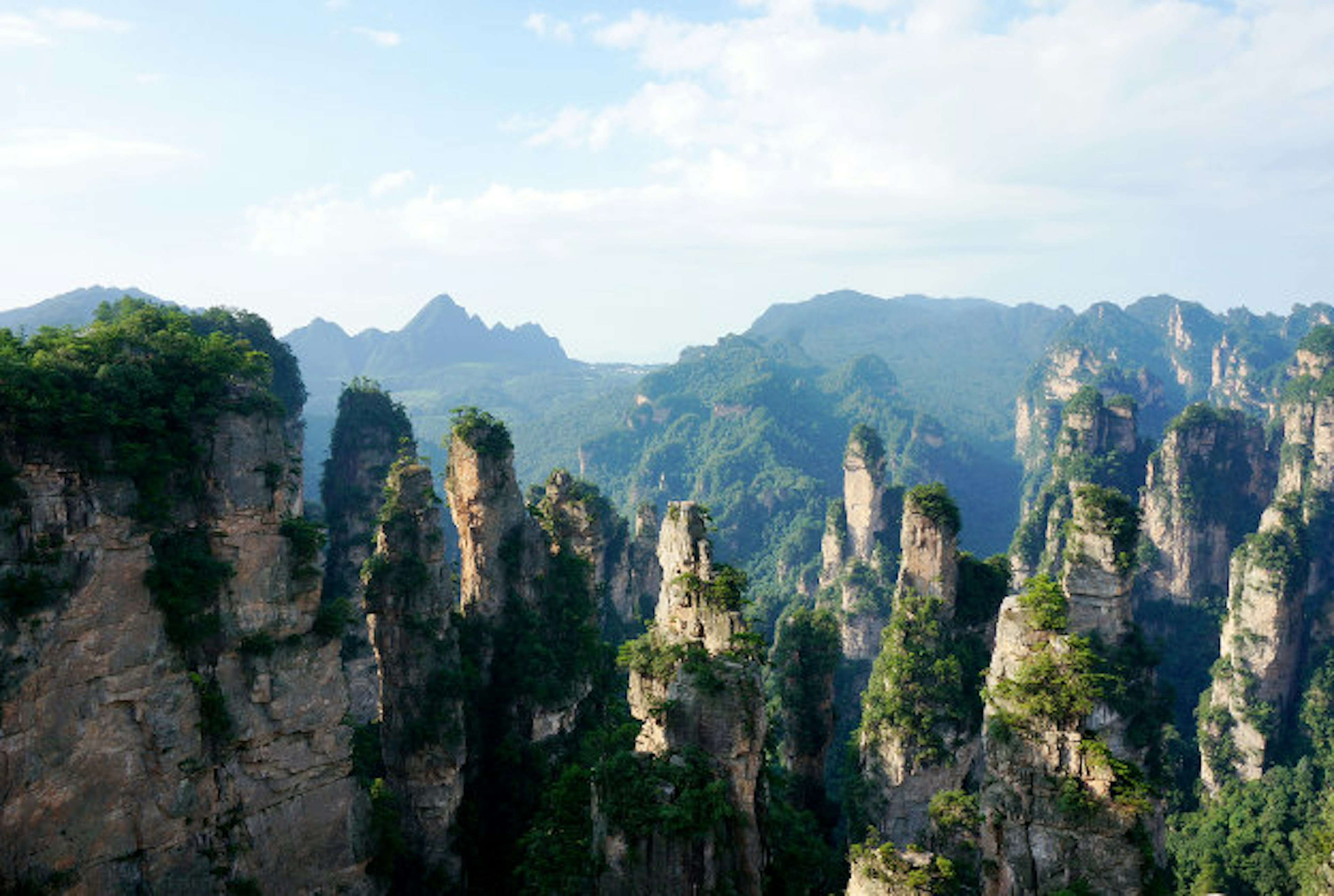 Zhangjiajie National Forest Park.