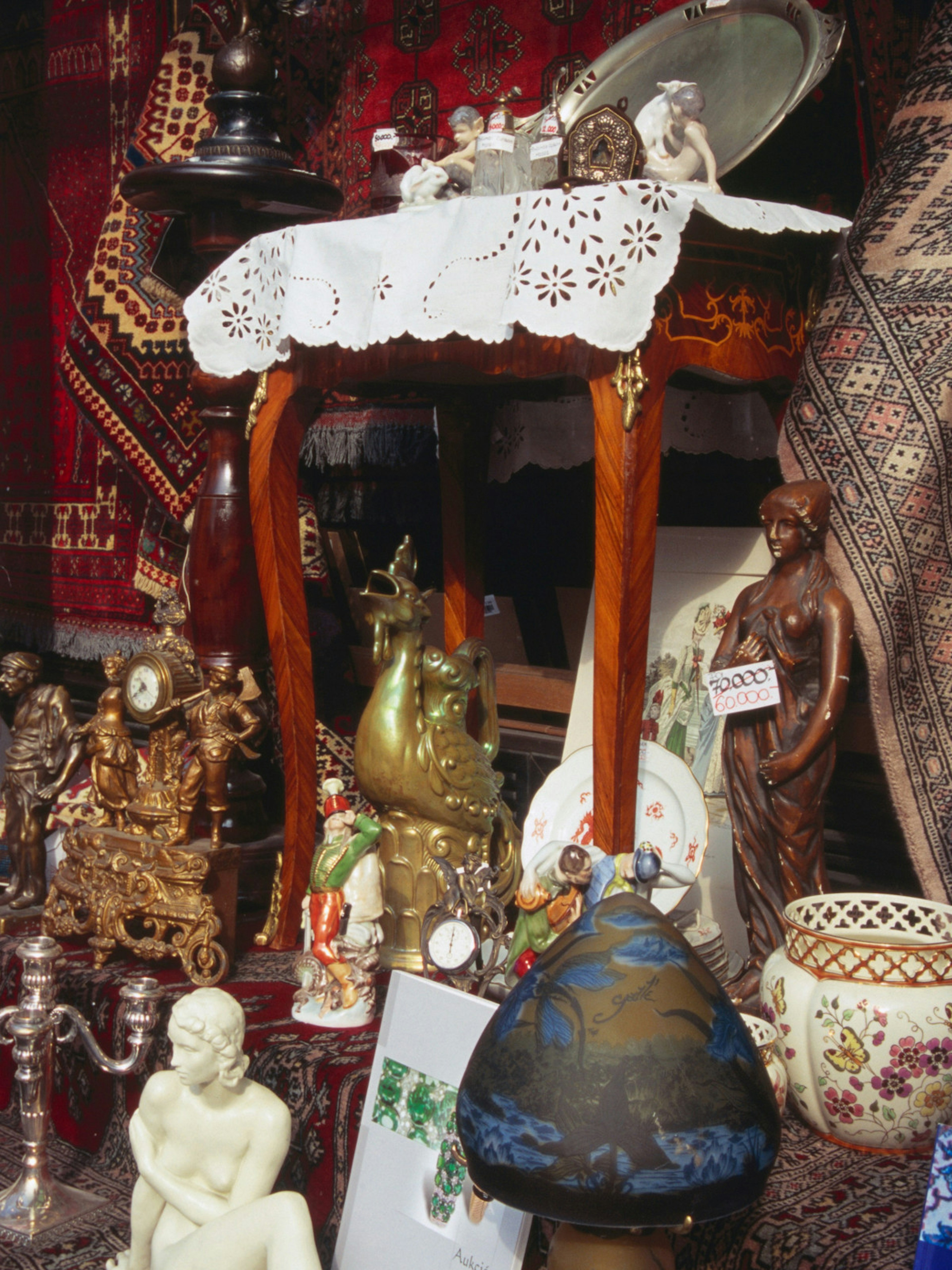 Zsolnay is one of Budapest's many antique shops where you can browse unique collectibles © Richard Nebesky / Lonely Planet