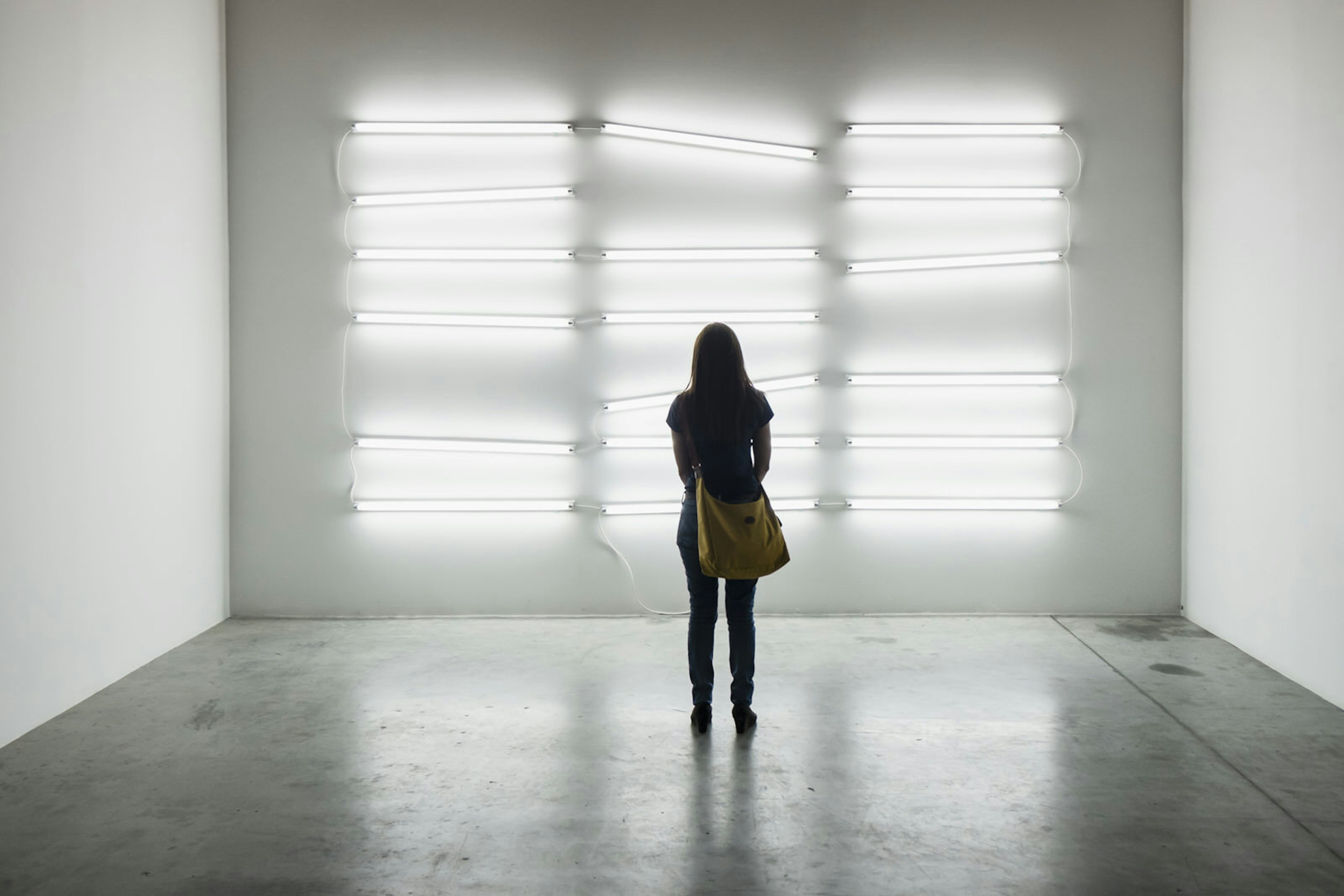 Art gallery at Alserkal Avenue warehouses in Al Quoz district in Dubai United Arab Emirates © Iain Masterton / Getty Images