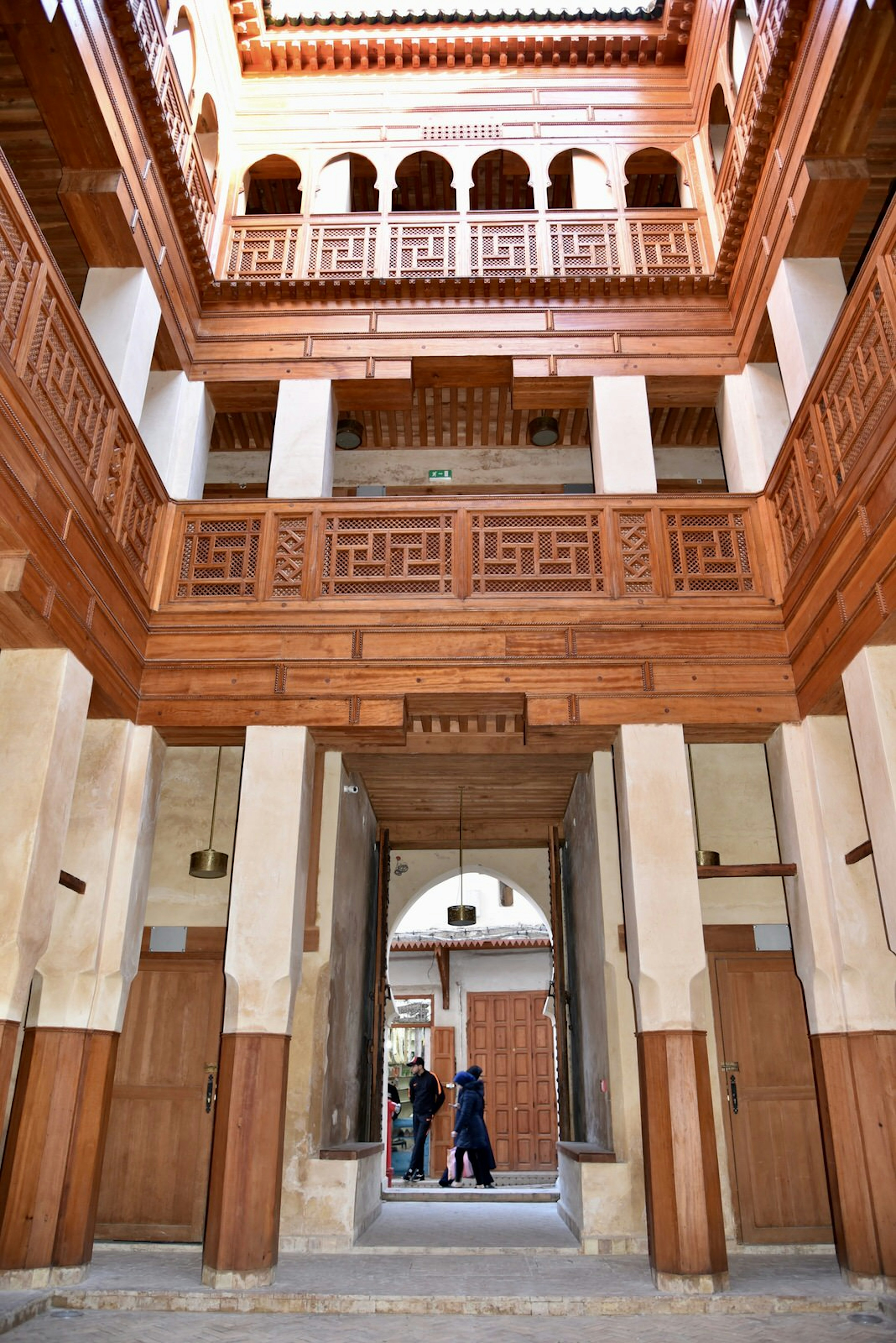 Barka funduq, where women's cooperatives are based in Fez, Morocco