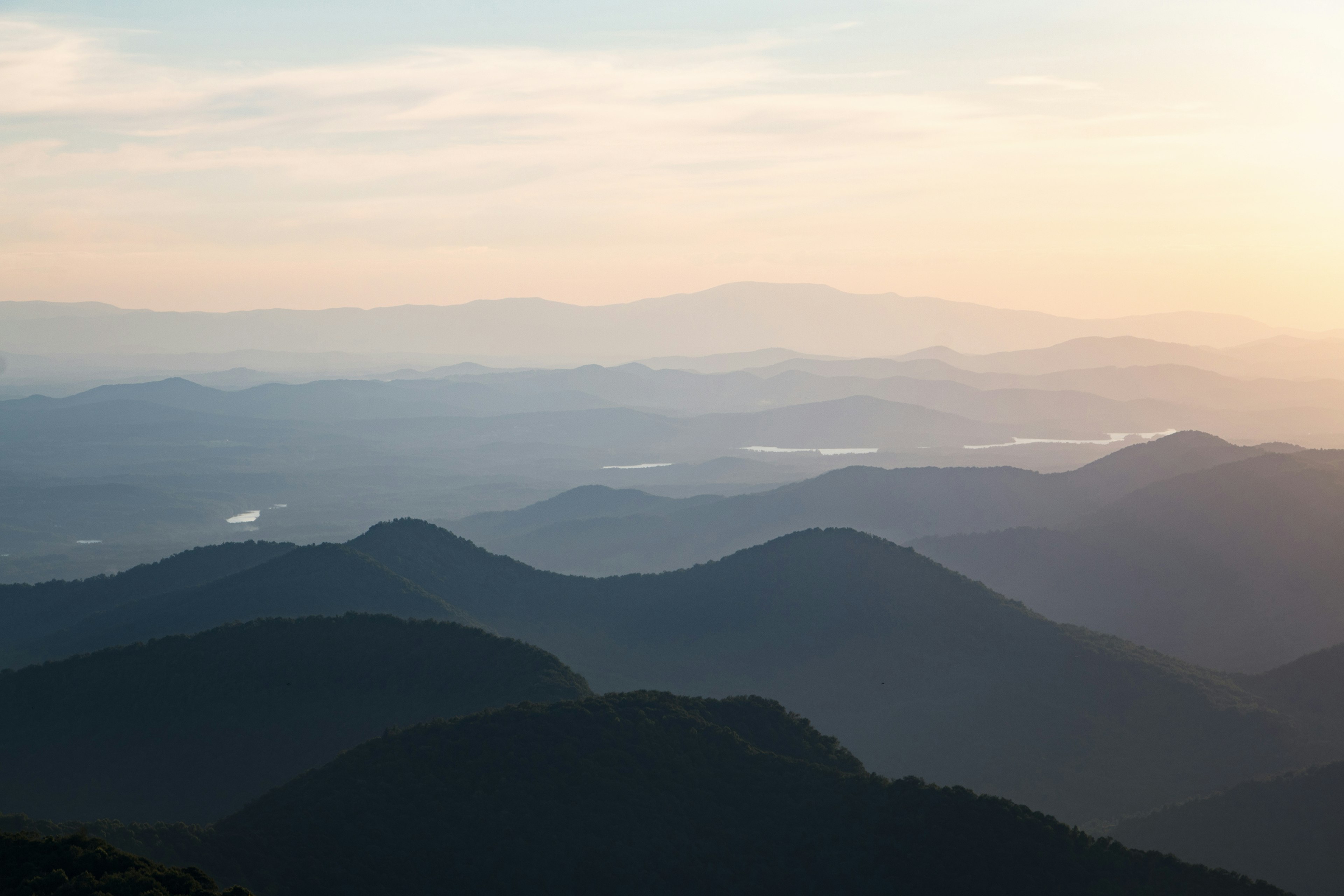 485680114
Brasstown Bald, Blue Ridge Mountains, High Angle View, Georgia - Us State, Tree, Sunset, Summer, Mountain Range, Mountain
Sunset view from Brasstown Bald, the highest point in Georgia.