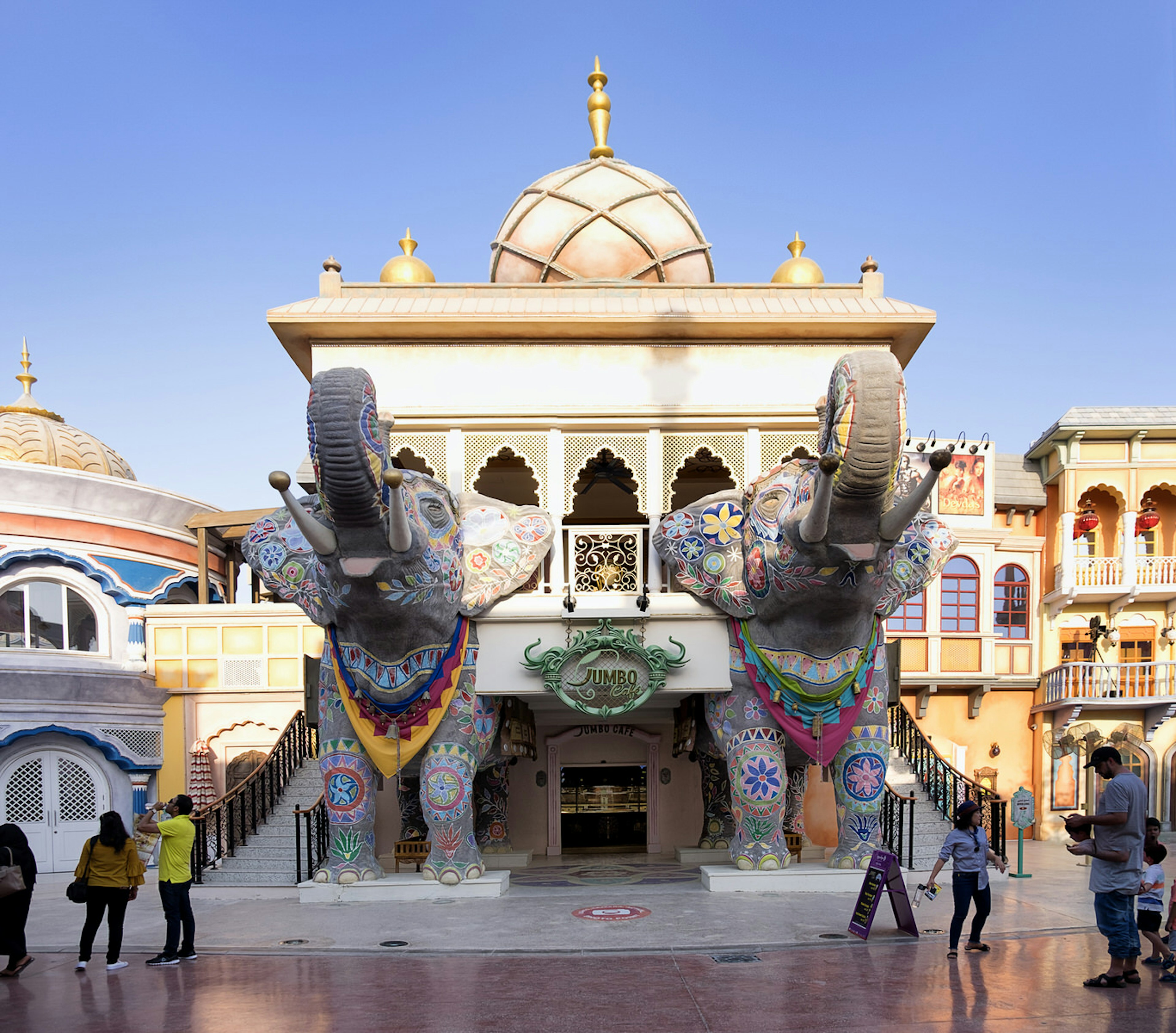 Bollywood Park at Dubai Parks and Resorts, Dubai, United Arab Emirates