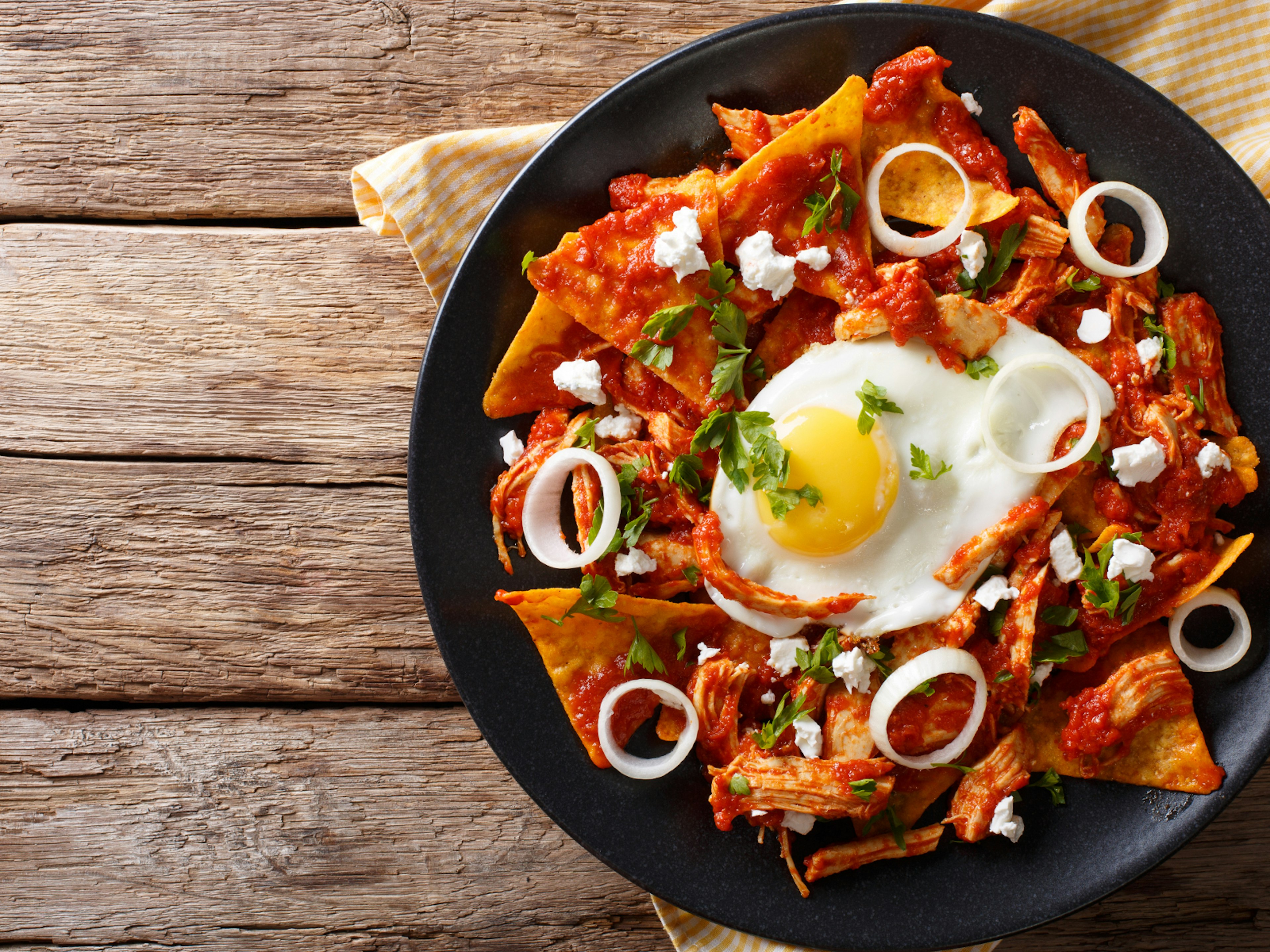 Chilaquiles at Tijuana's Food Garden