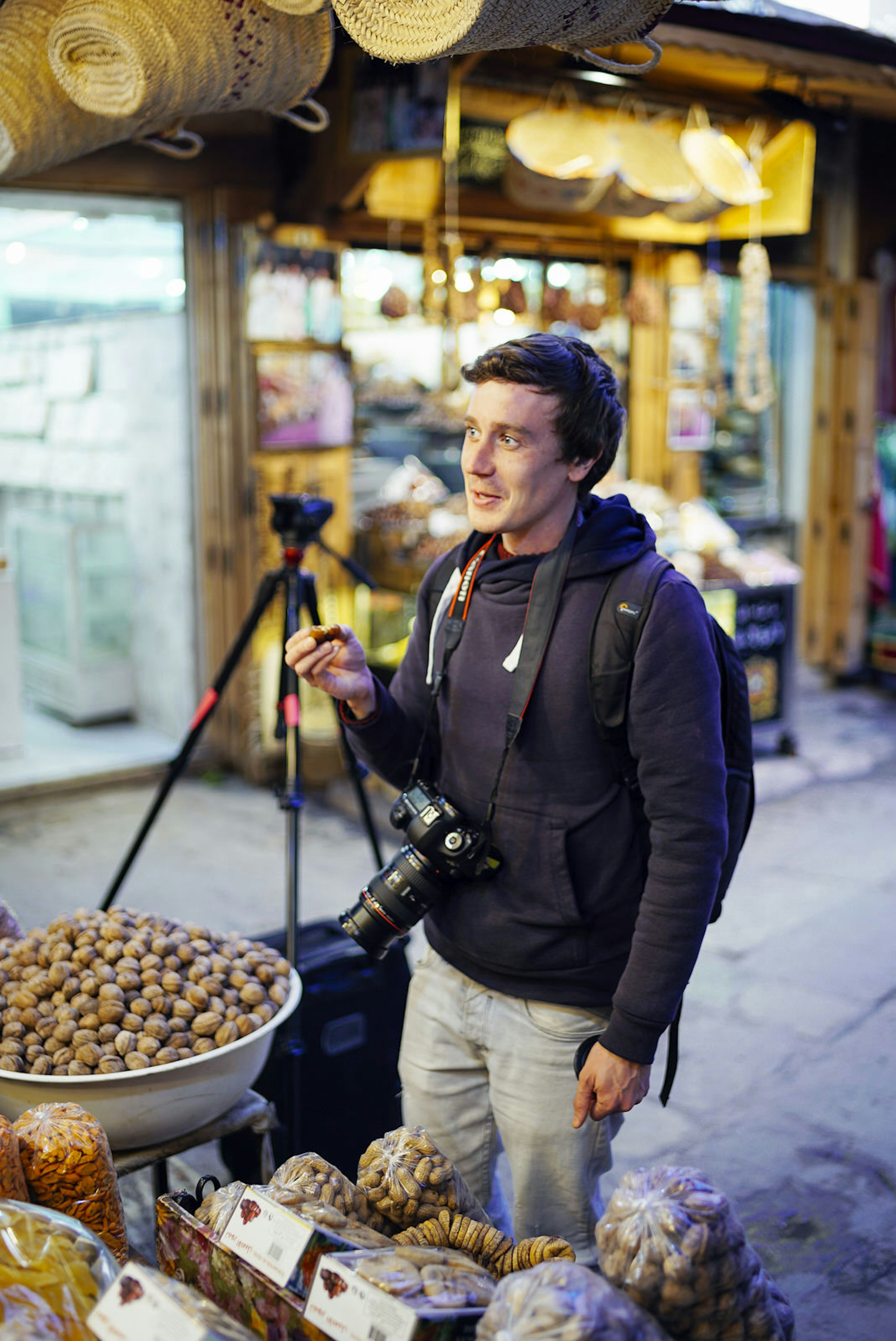 Chris Griffiths, Lonely Planet Local, in Marrakesh, Morocco