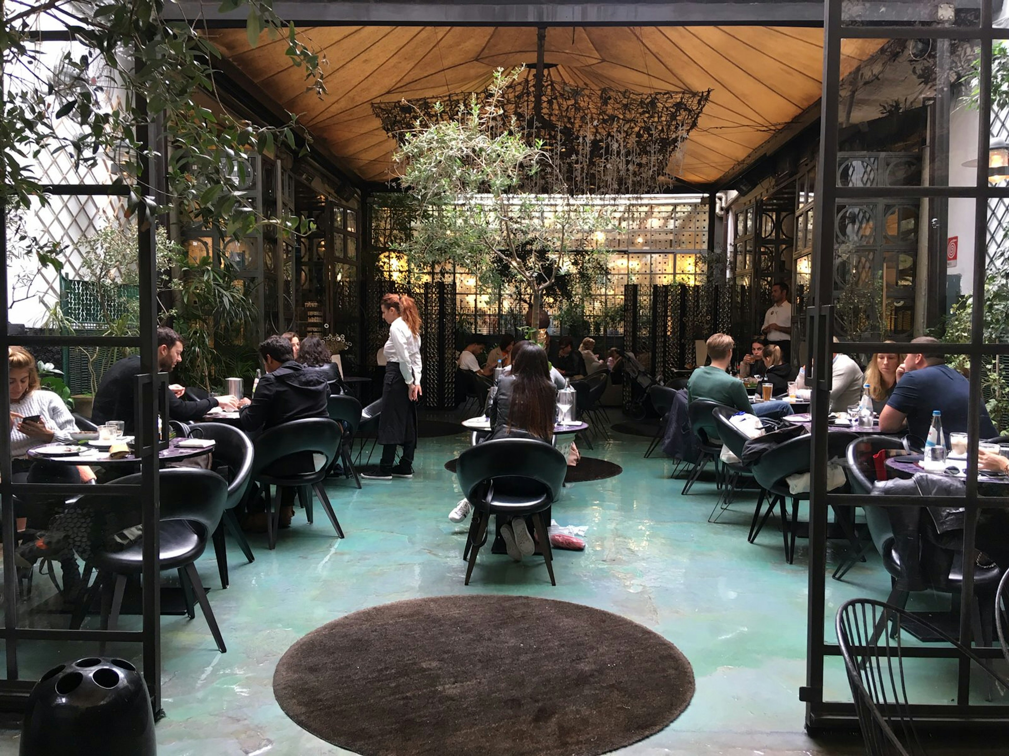 Sophistication in the courtyard at Corso Como 10