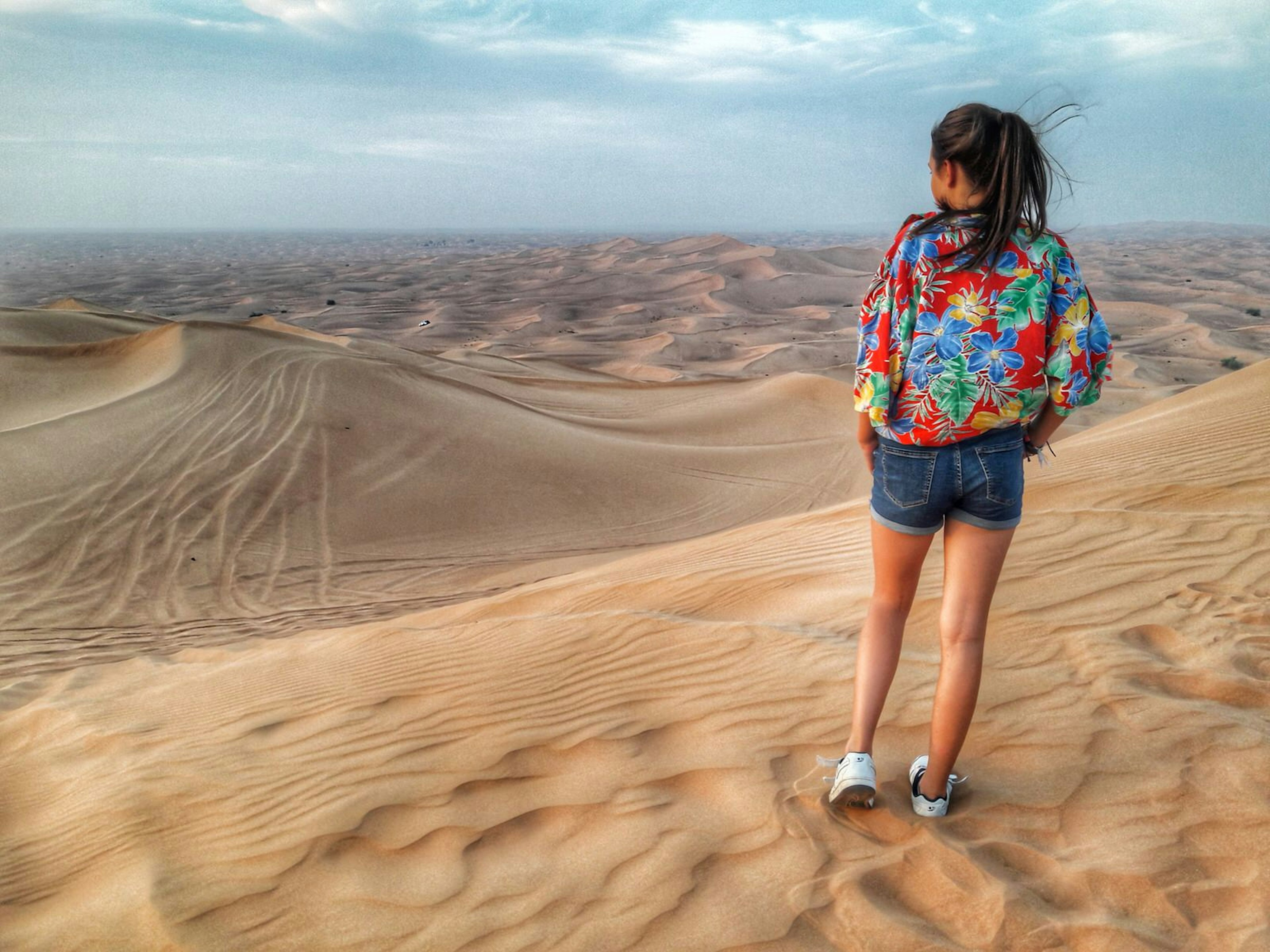 A 4x4 dune-driving excursion into the desert is almost a roller-coaster ride in itself - the ideal introduction to desert travel