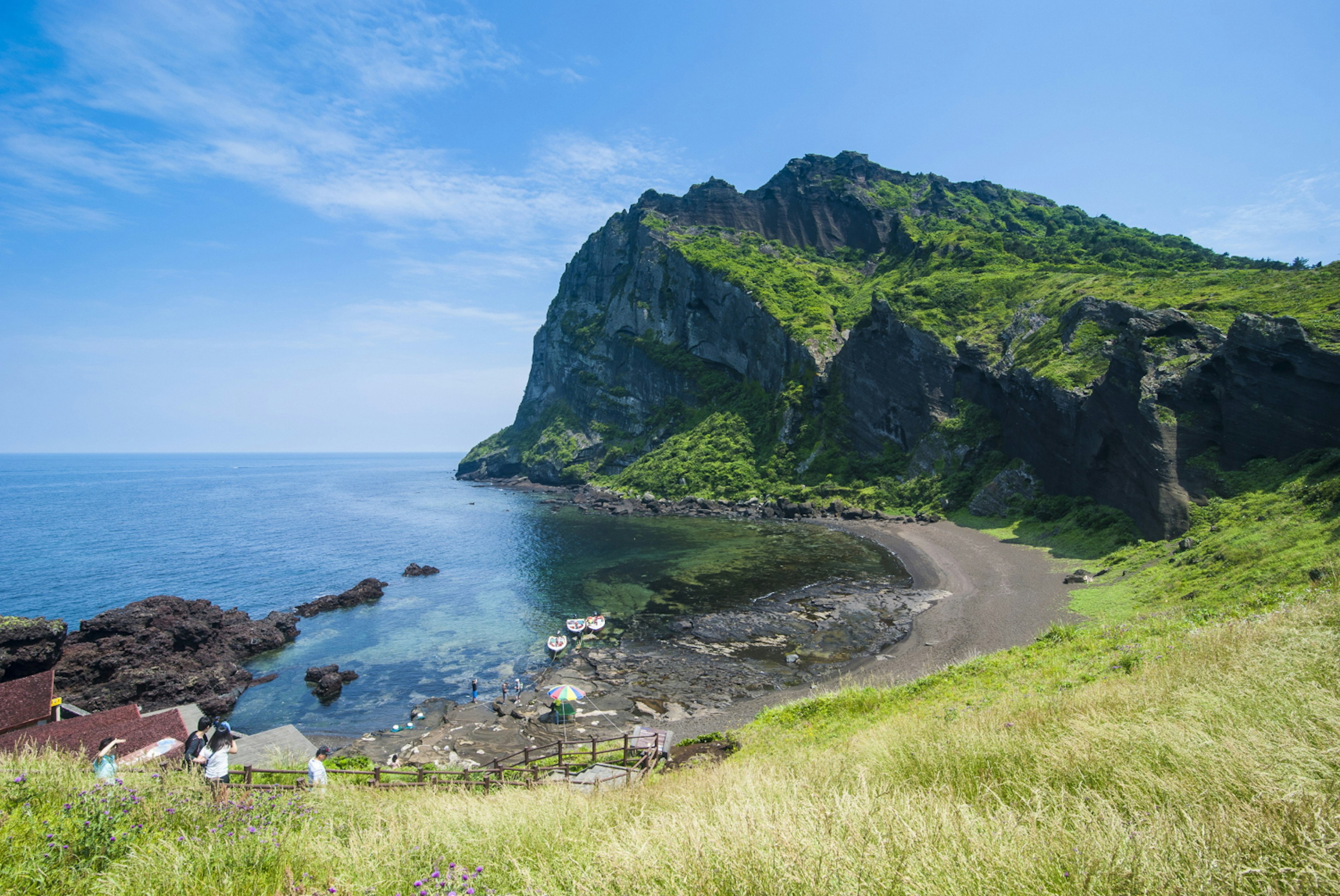 Sunrise Peak at Ilchul-bong tuff cone. Image by Michael Runkel / Getty Images