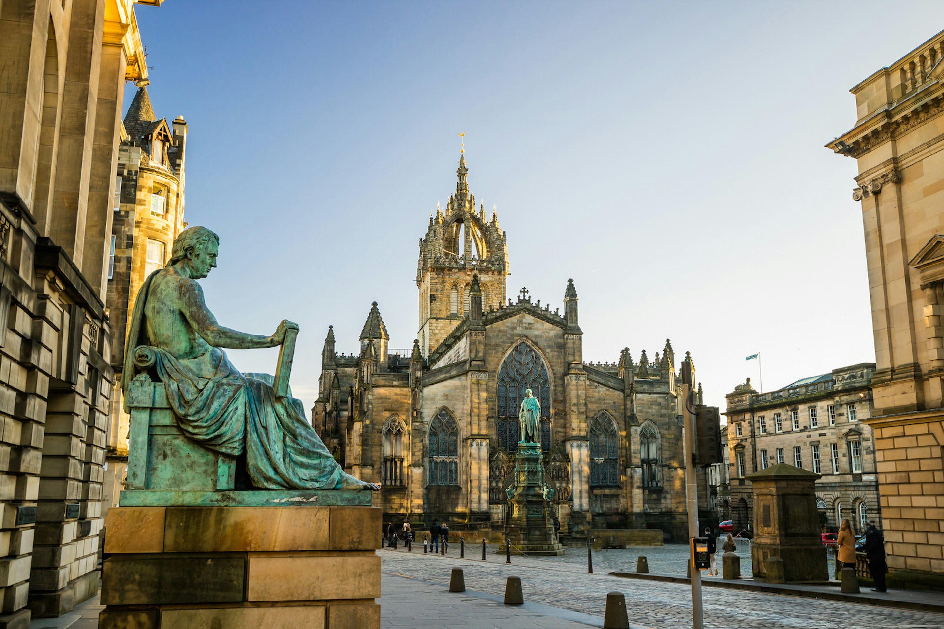 The Royal Mile is the main draw for visitors in Edinburgh's Old Town © f11photo / Shutterstock