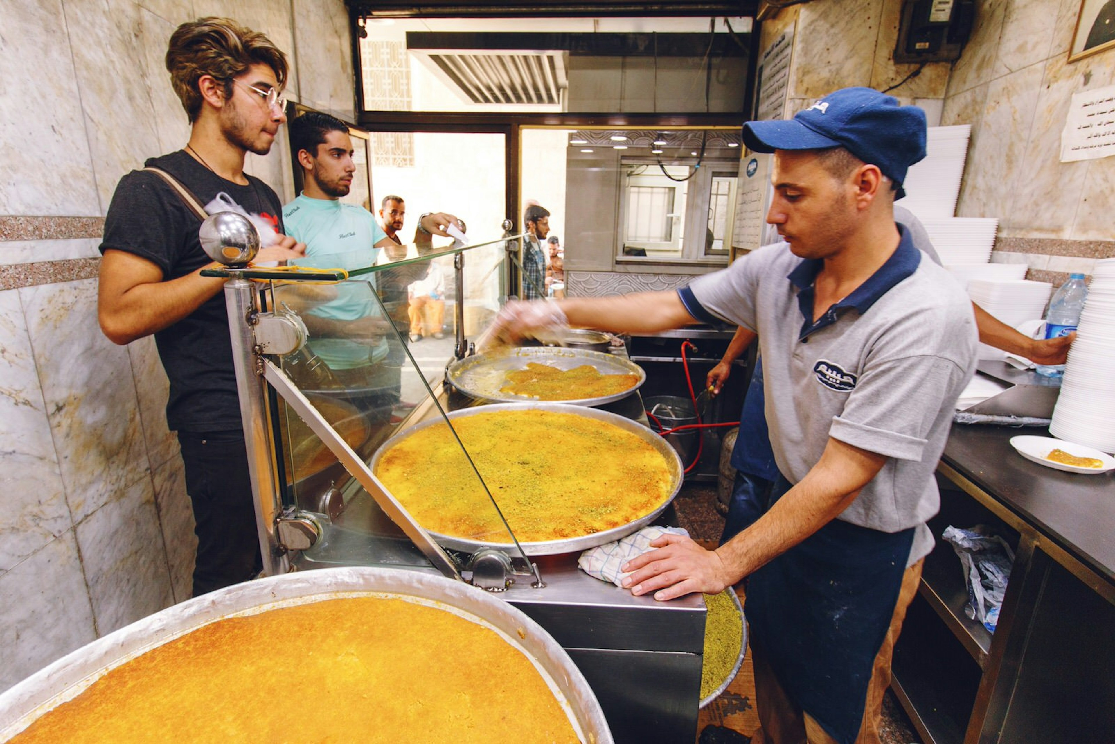 Queues are not an uncommon sight at Habibah's original downtown location. Image by Bassel Masannat / Lonely Planet