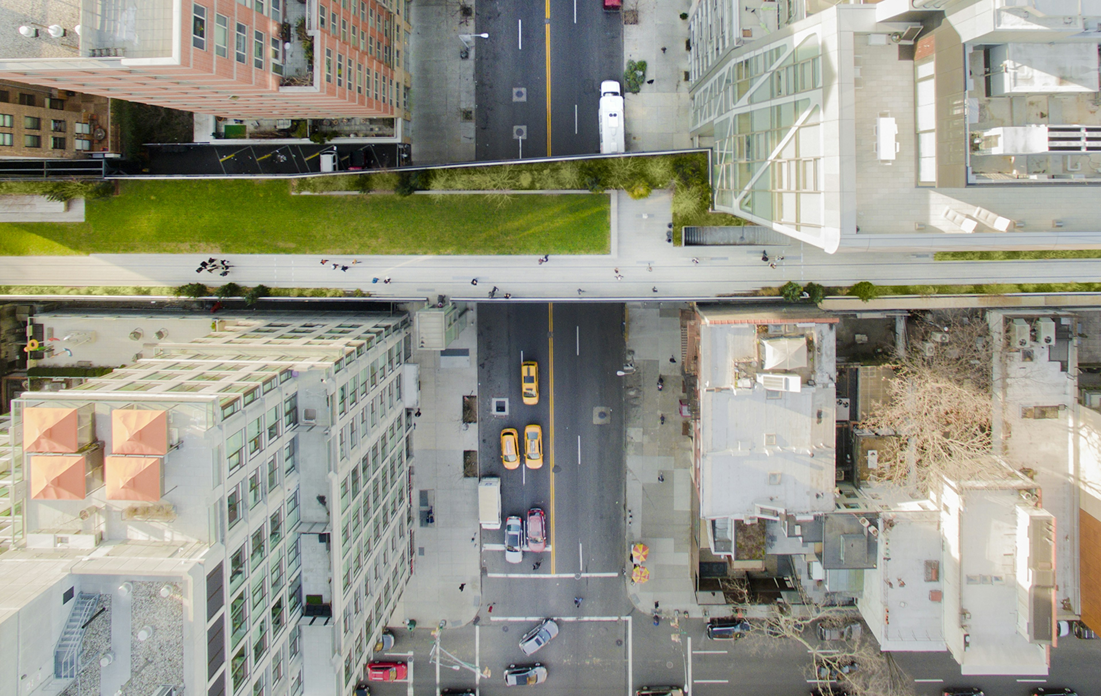 The High Line is a verdant pedestrian haven above the busy streets of NYC © Alija / Getty Images