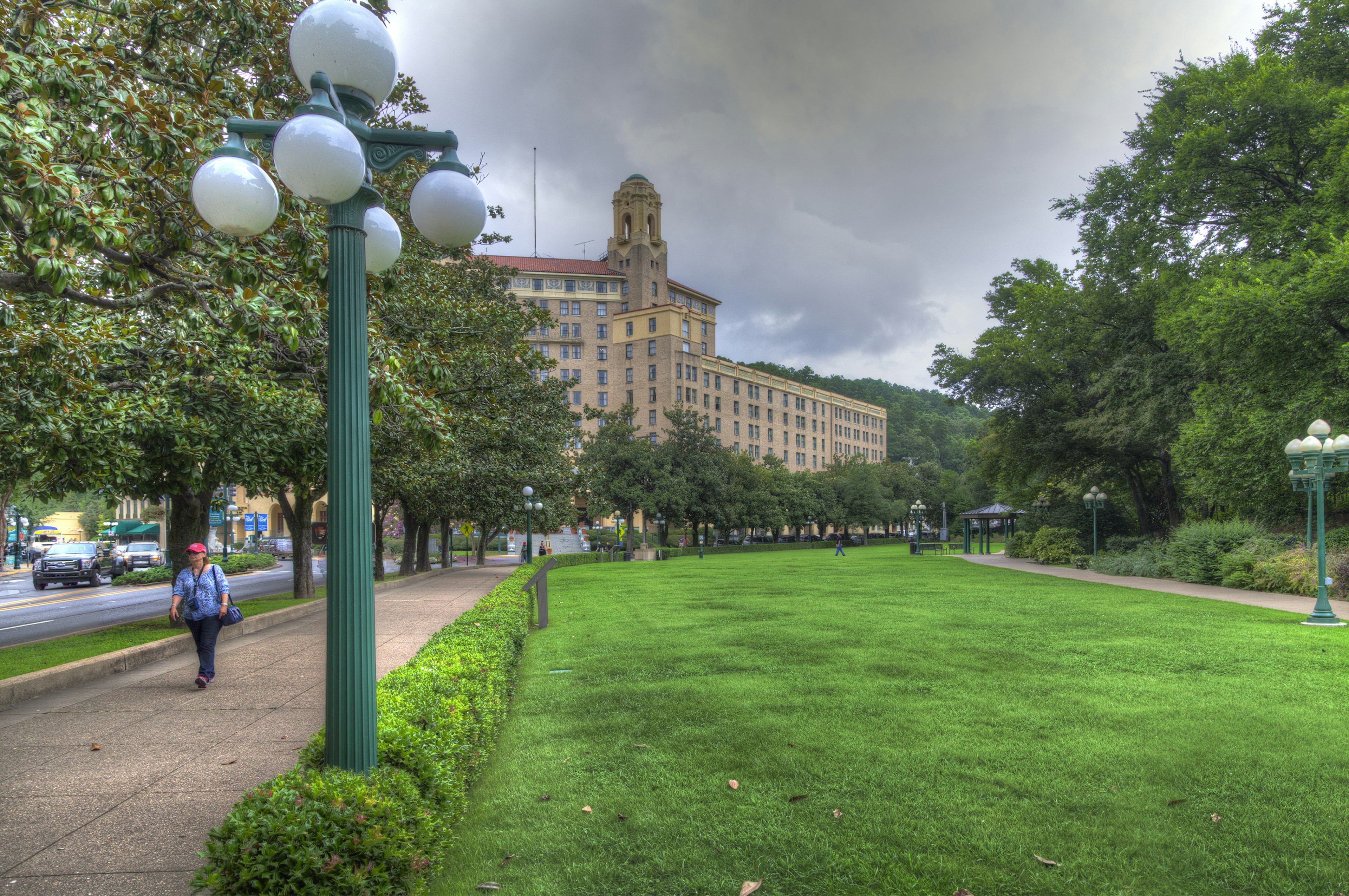 A view down Central Avenue also called Bathhouse Row in the Hot Springs National Park.
600001752
Photography