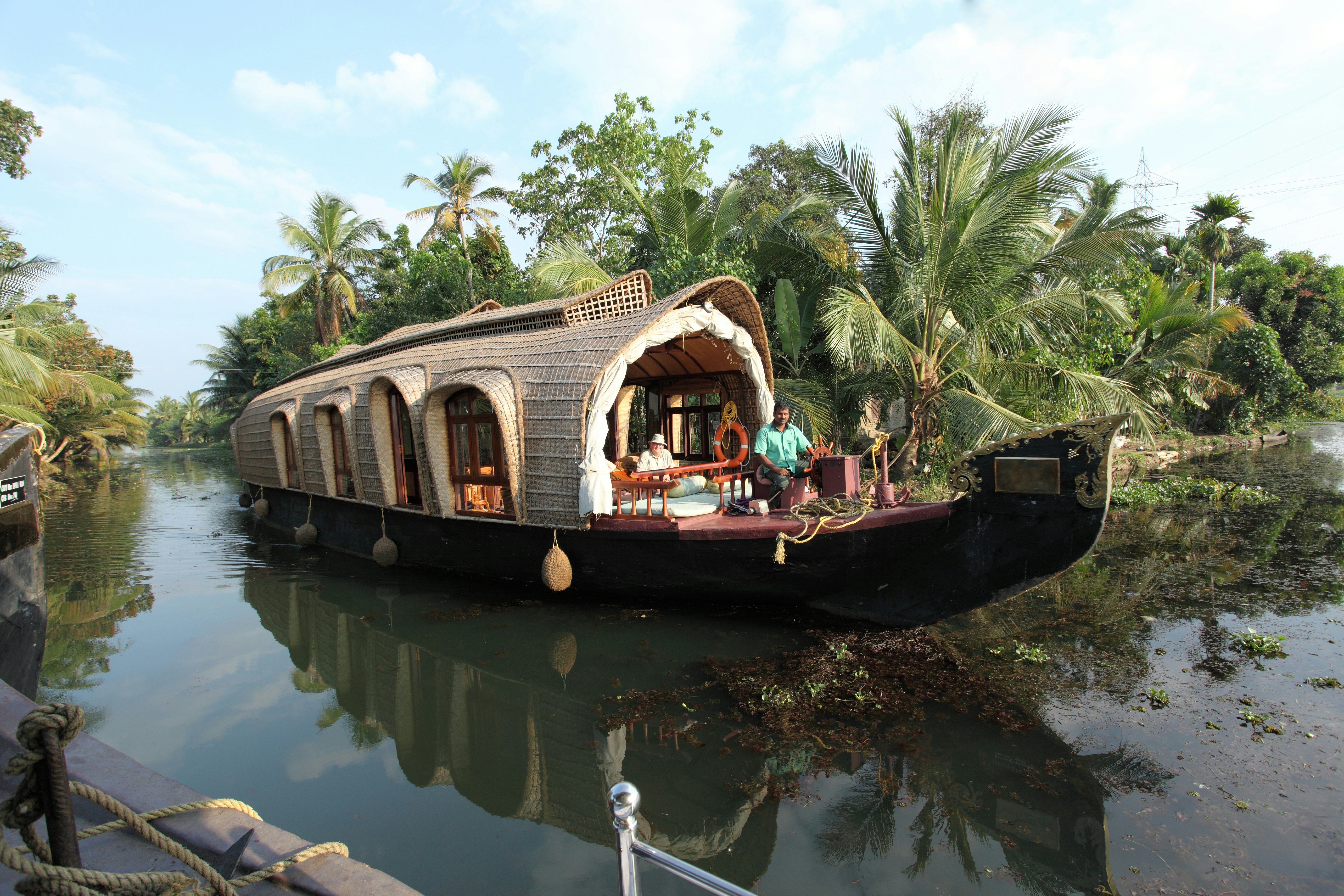 A stay a houseboat in immerses you in the backwaters’ calm charm. iStock