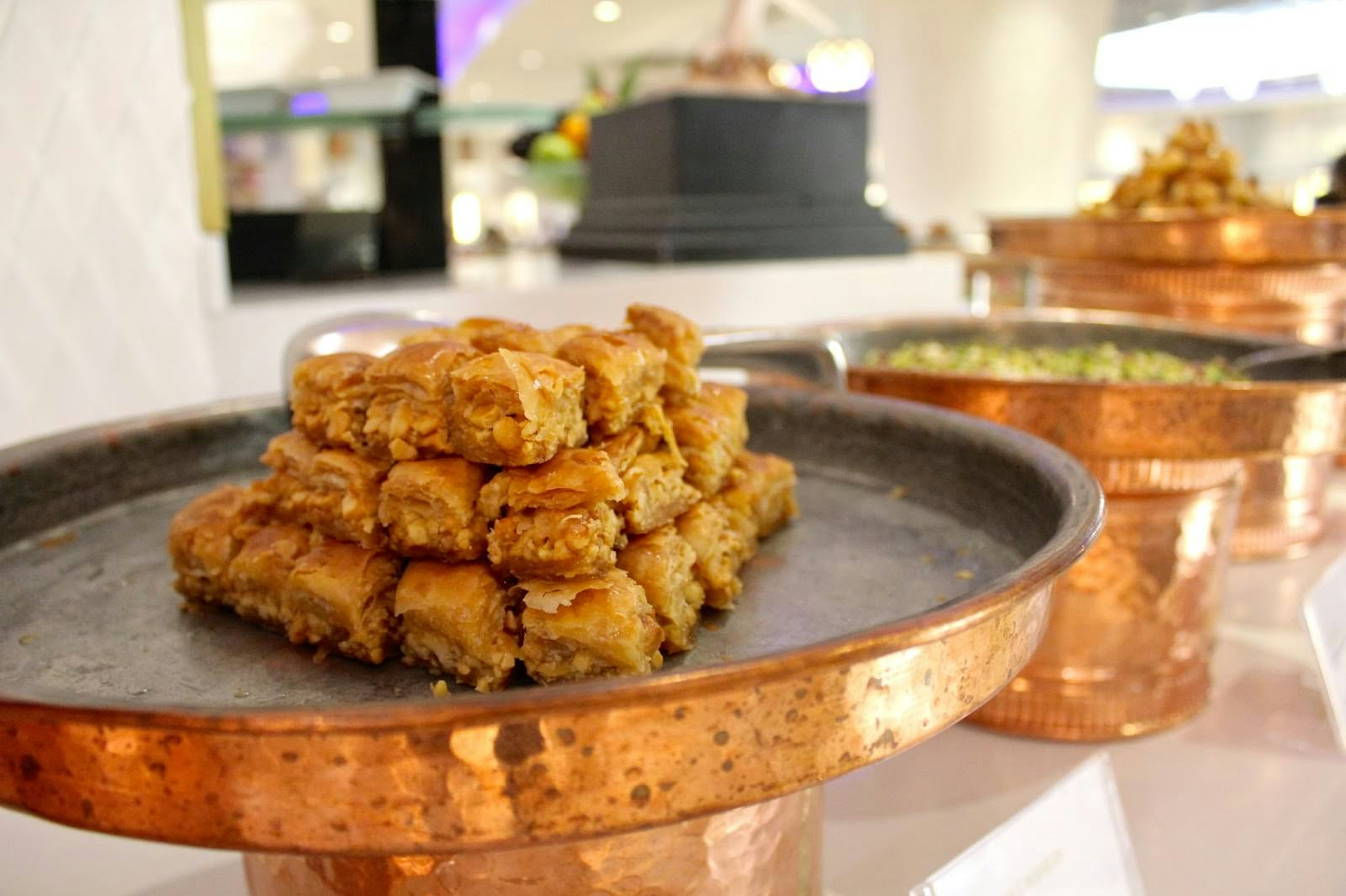 We Love Saturday brunch at the Intercontinental Hotel, Doha, Qatar. Image by Polly Byles / Lonely Planet