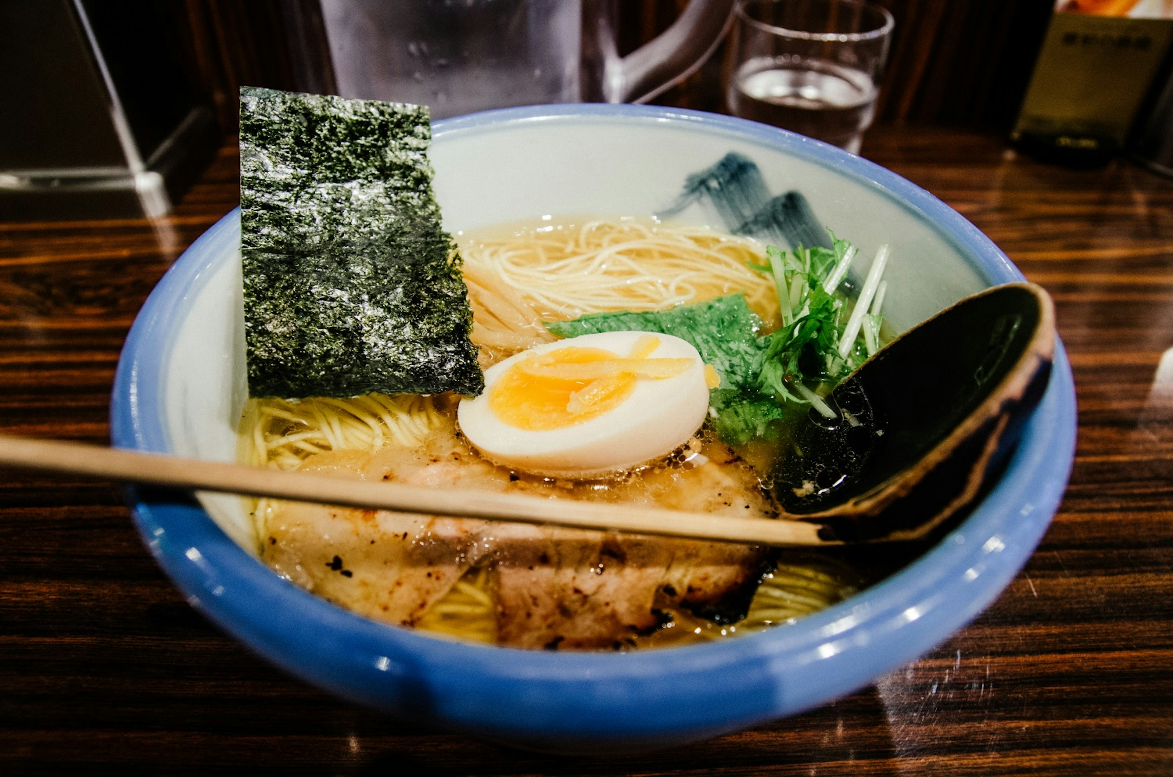 Bowl of ramen at Afuri, Tokyo