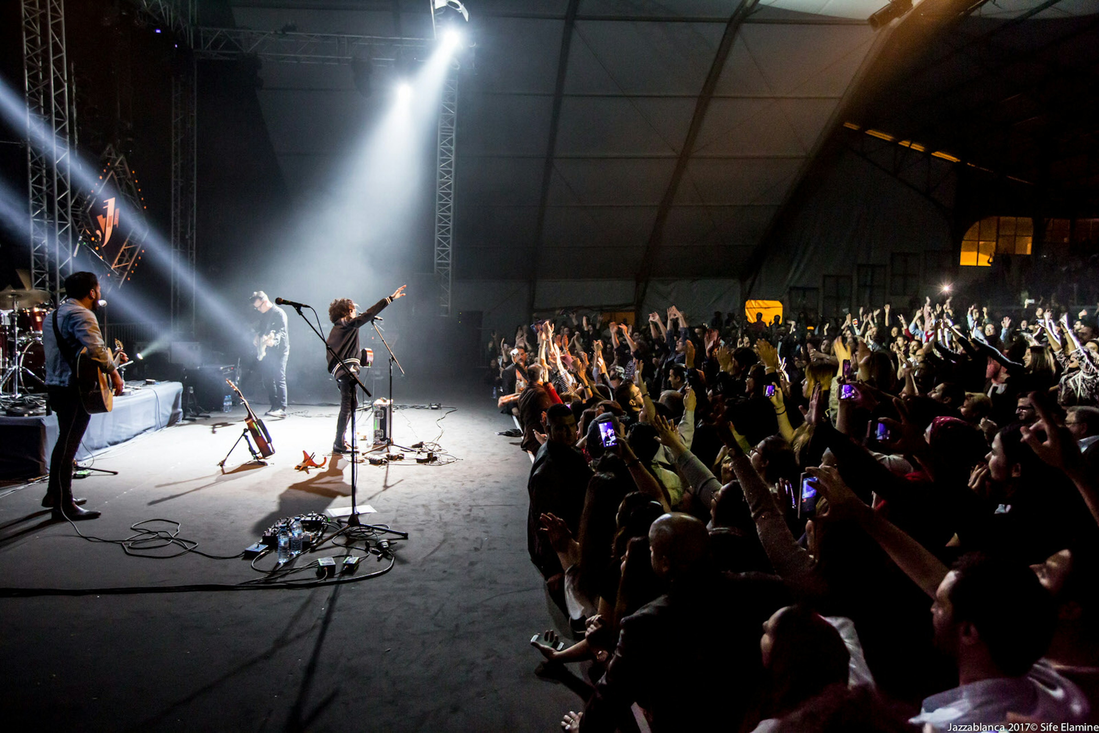 Performance at Jazzablanca, Casablanca, Morocco © Sifi Elamine