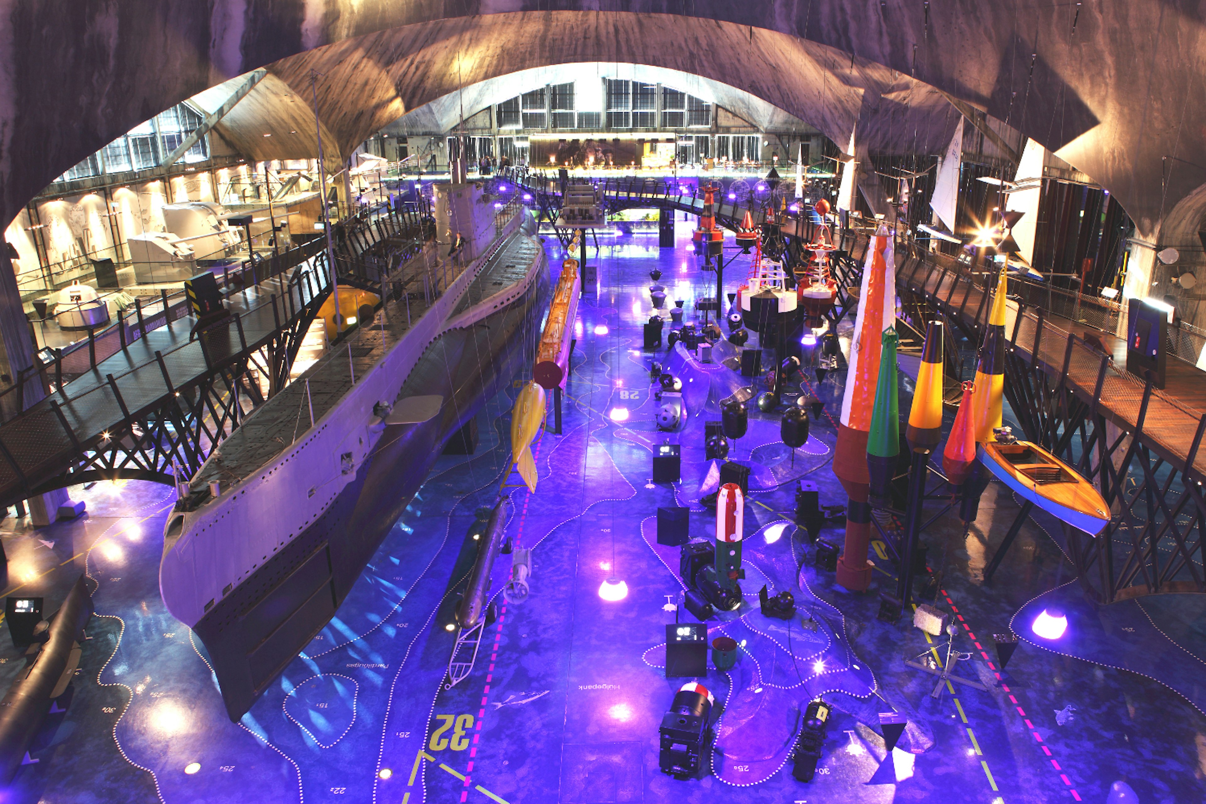 The vast hall of the Lennusadam Seaplane Harbour © Ullstein Bild / Getty Images