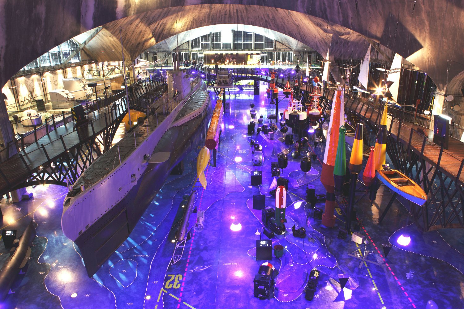 The vast hall of the Lennusadam Seaplane Harbour © Ullstein Bild / Getty Images