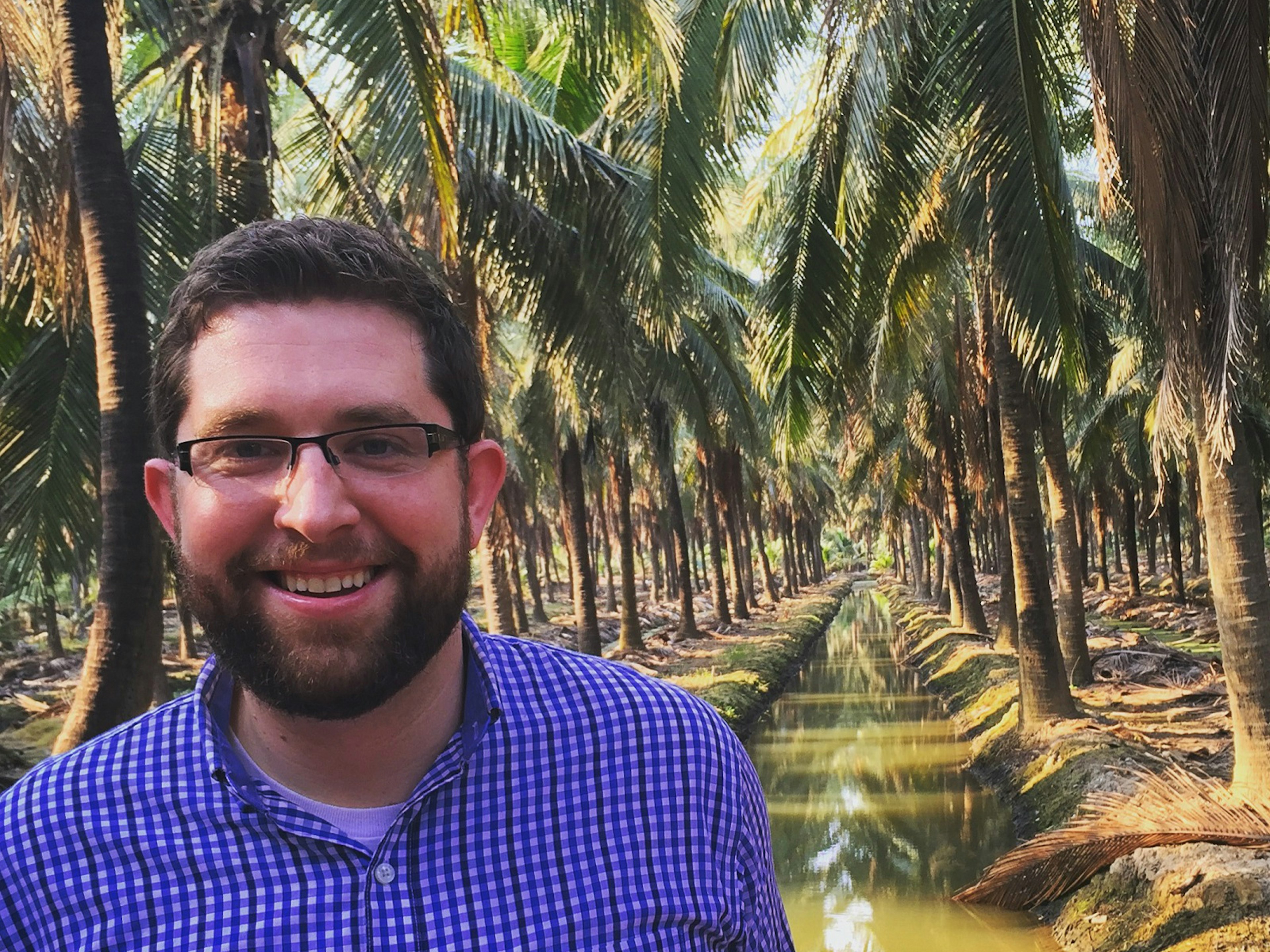 Mike Nelson in a tropical forest