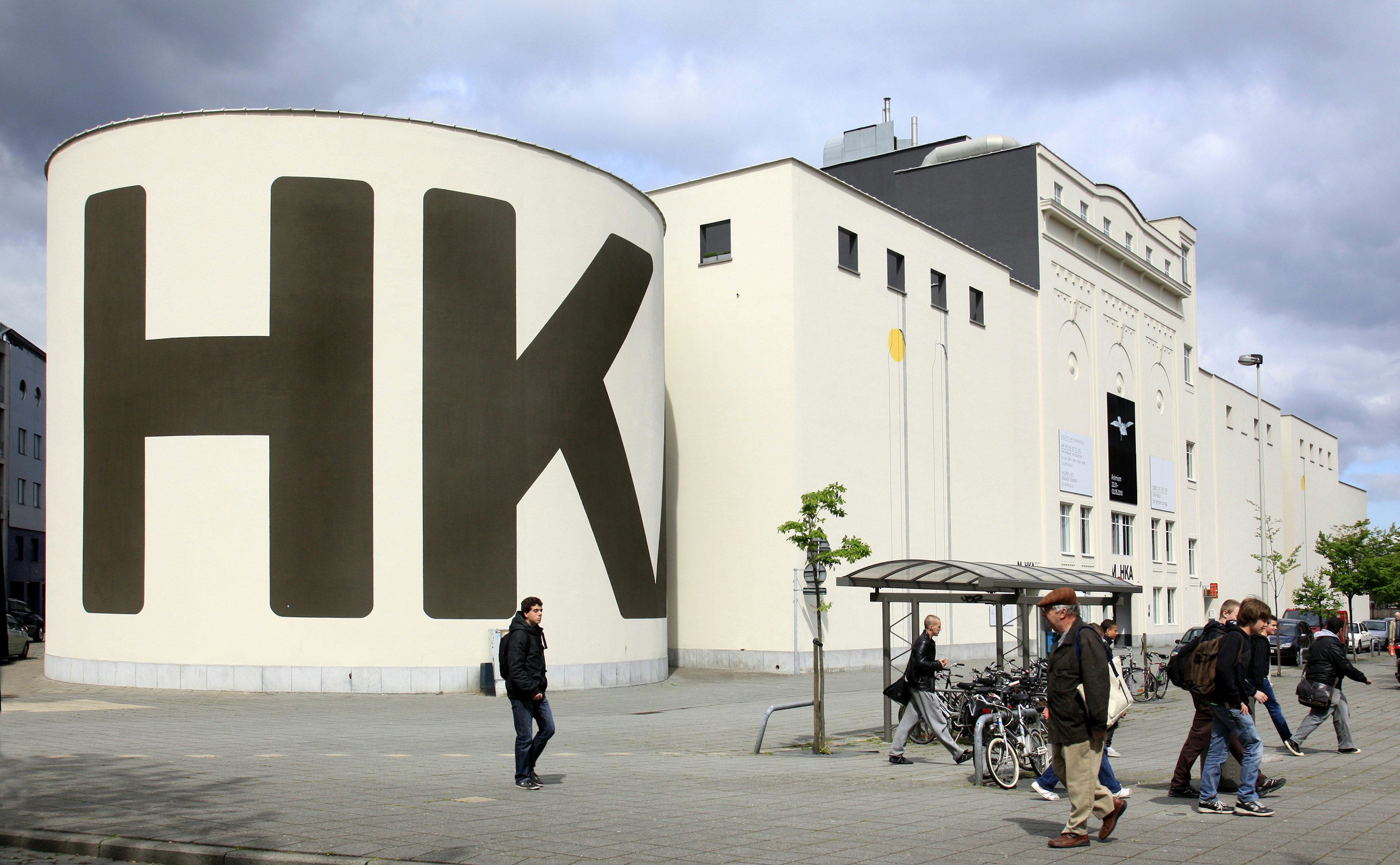 532323035
Silo, Anvers Island, Flanders, Antwerp - Belgium, Belgium, Warehouse, Museum, belgie, Musee, contemporary art, Exhibition Space
Antwerp, Belgium - May 5, 2010: Outdoor pedestrian view of MUHKA's  Museum